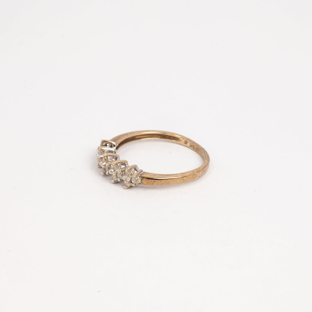 Ladies Pave Eternity Ring