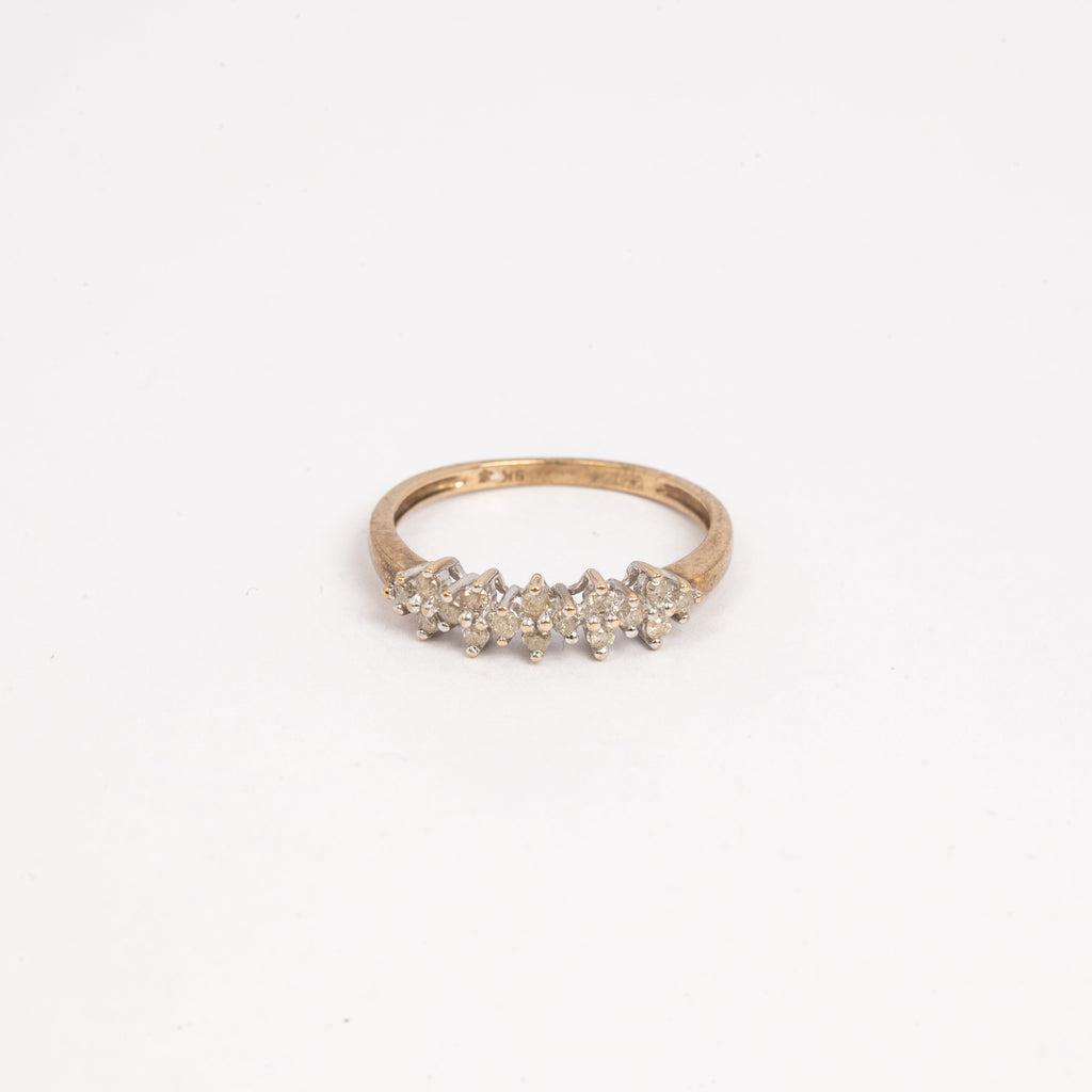 Ladies Pave Eternity Ring