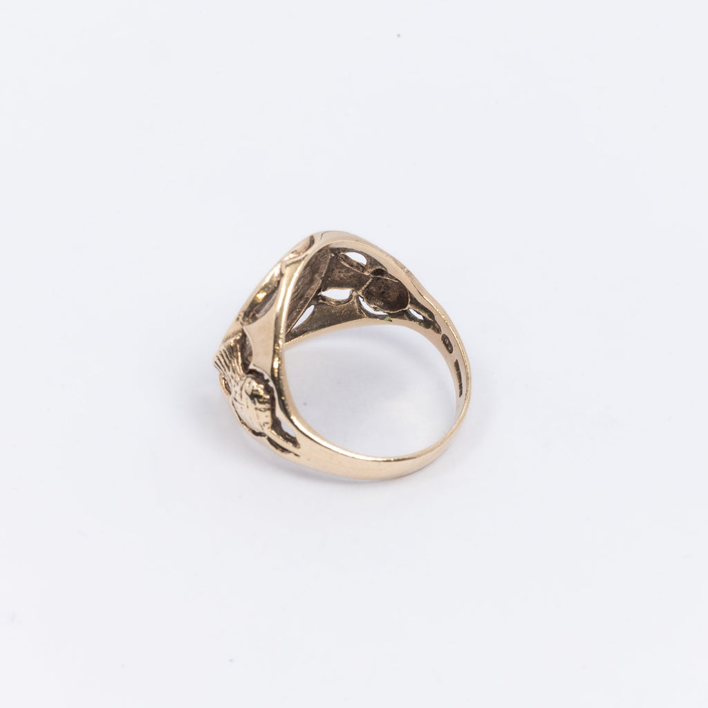 Mens Scottish Lion Ring