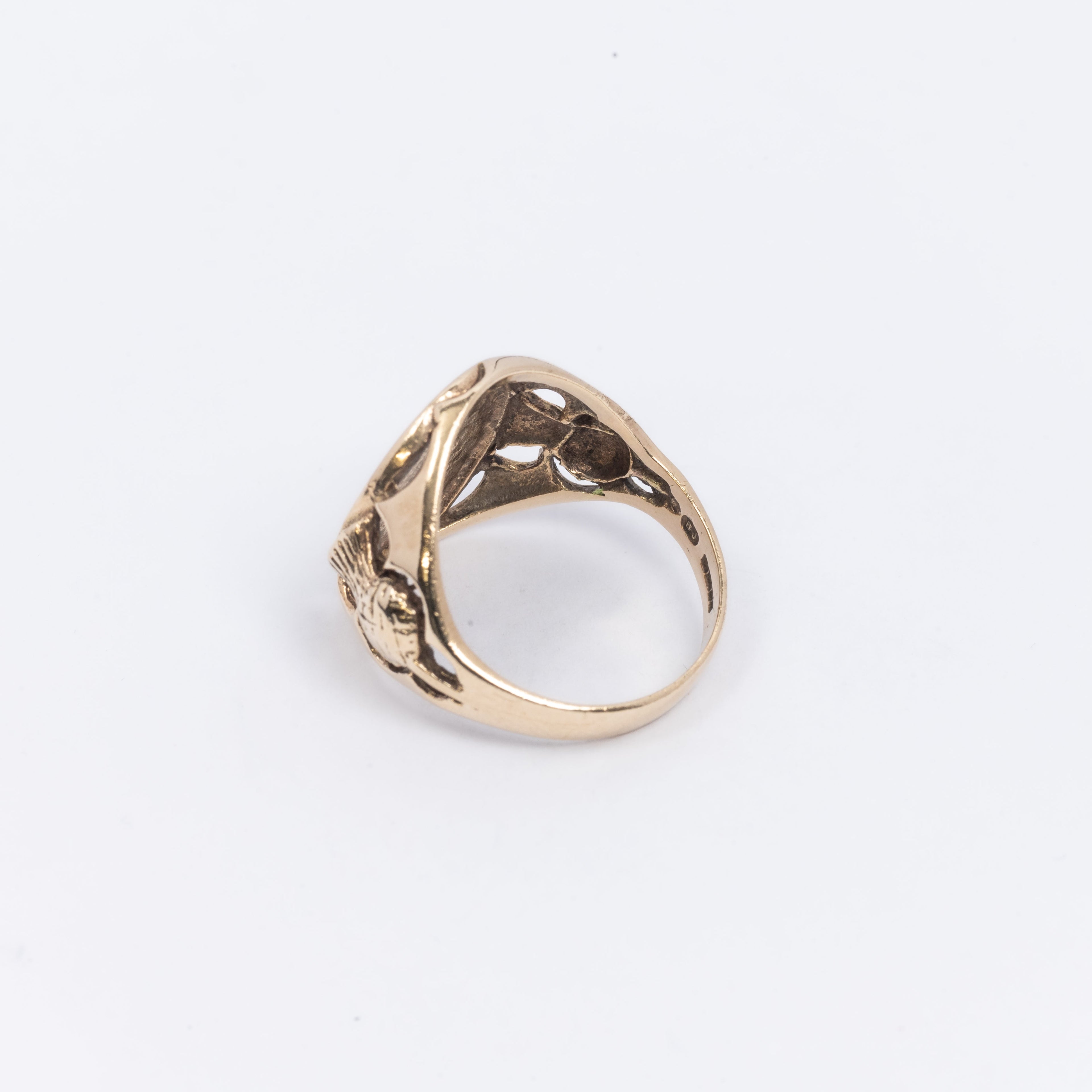 Mens Scottish Lion Ring
