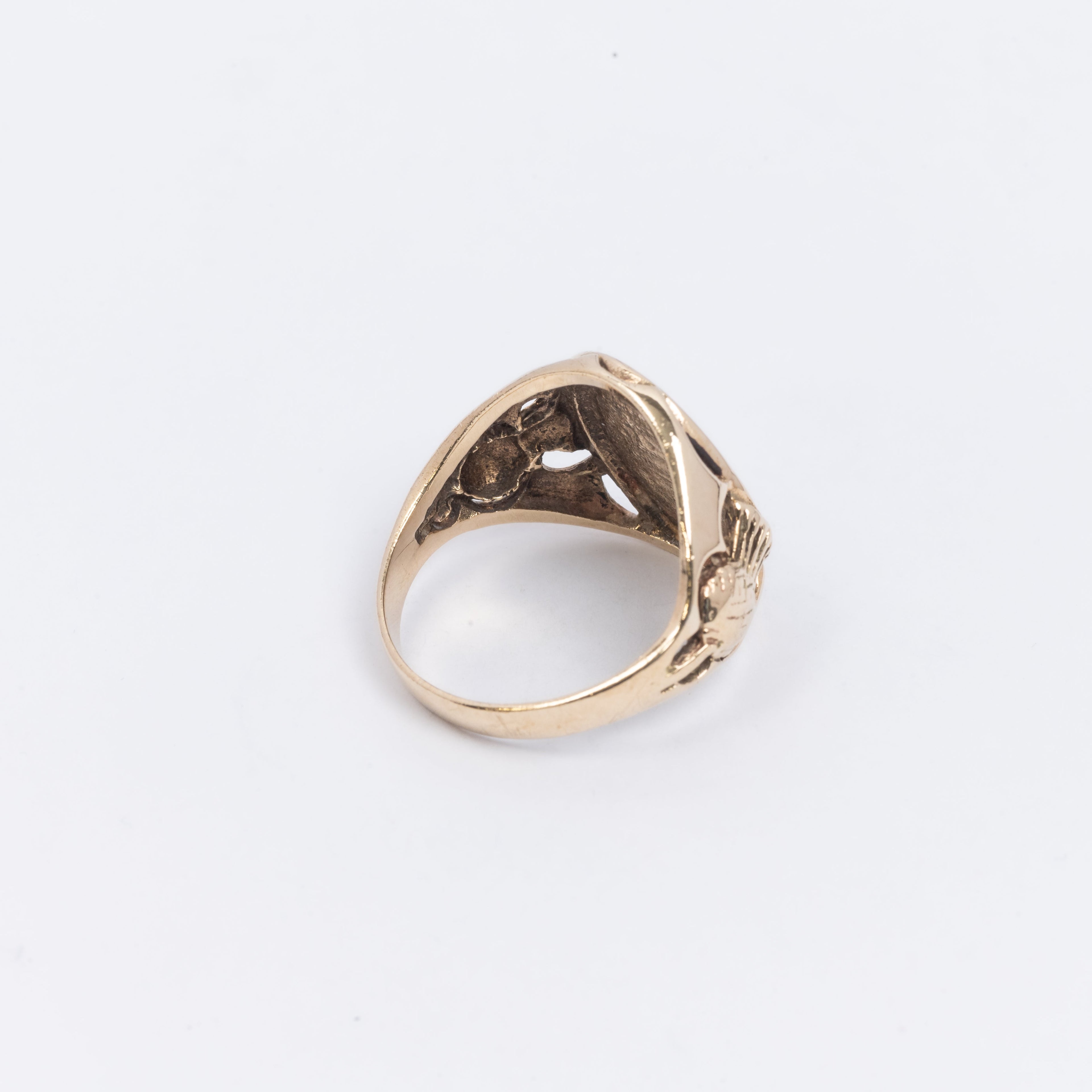 Mens Scottish Lion Ring