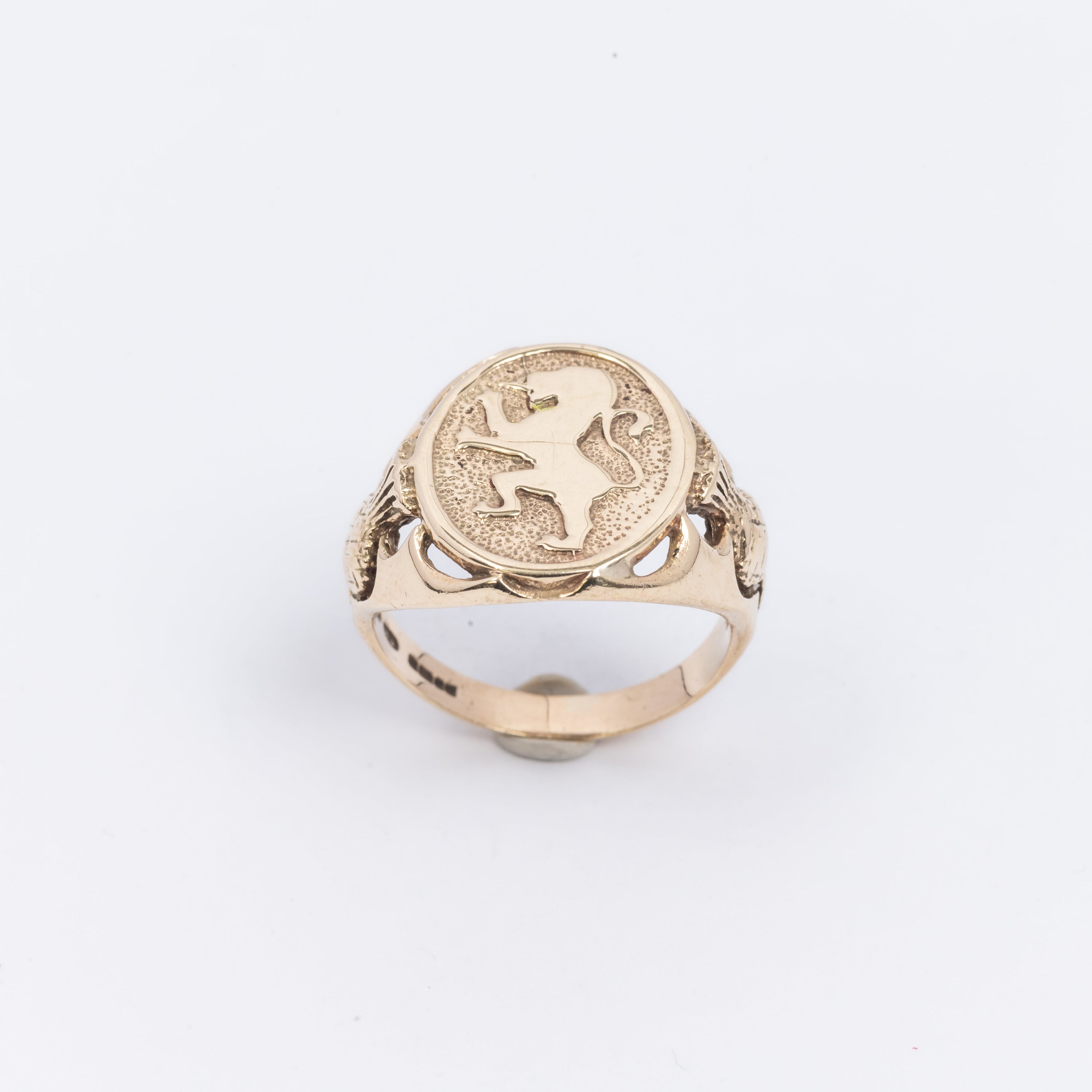 Mens Scottish Lion Ring