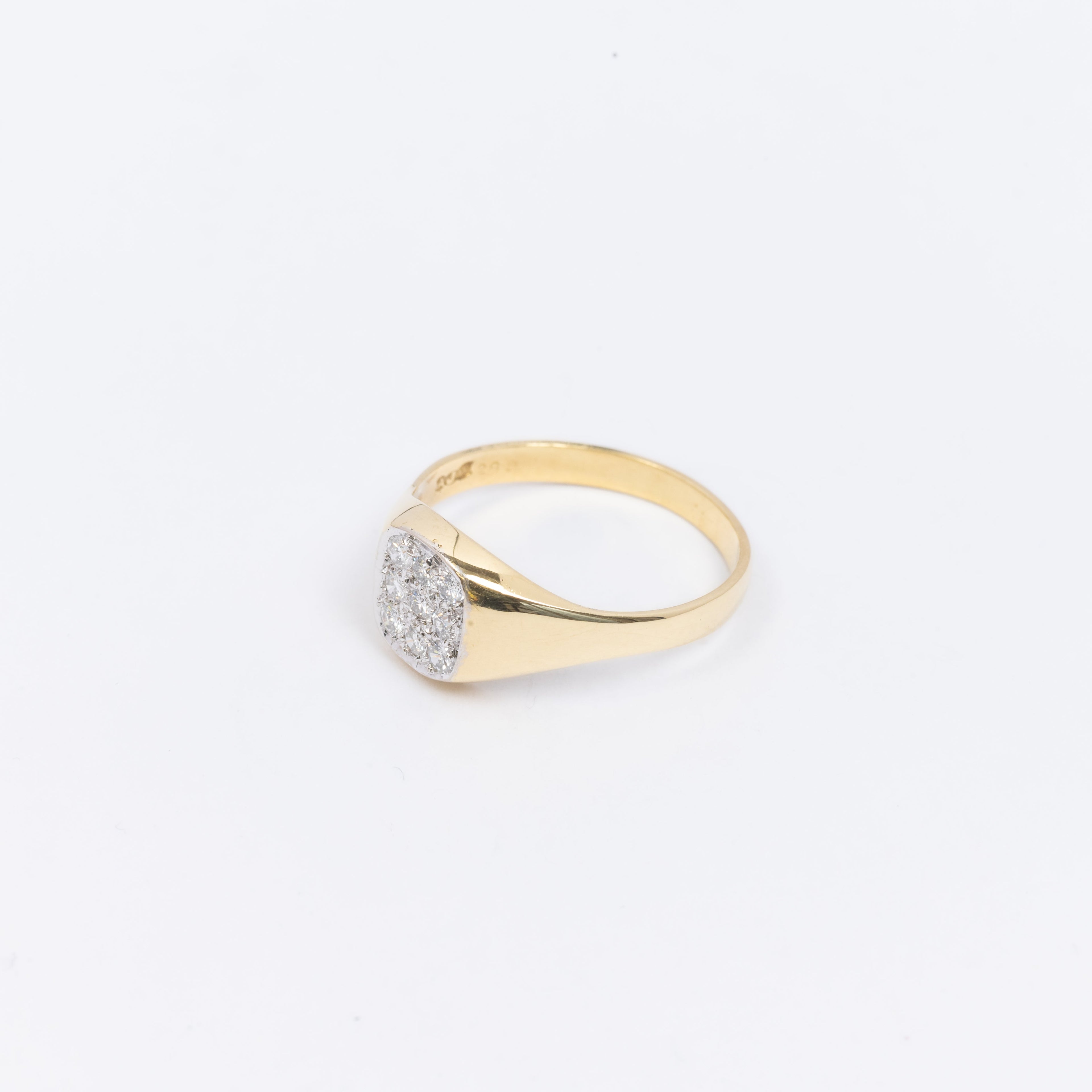 Mens Diamond Pave RIng