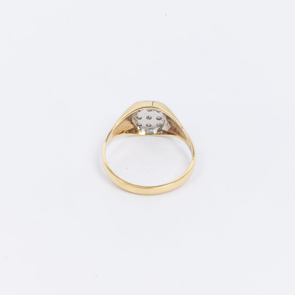 Mens Diamond Pave RIng