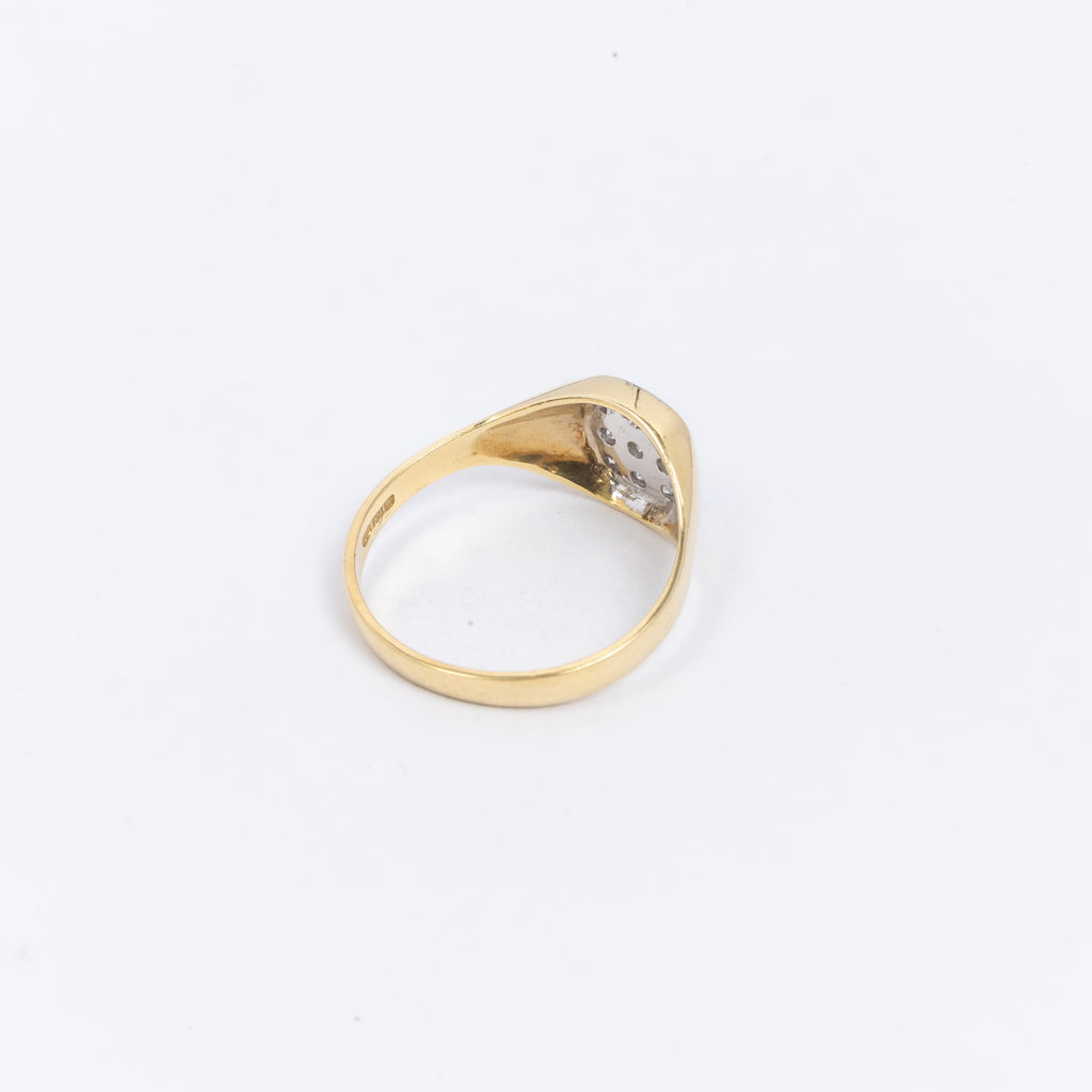 Mens Diamond Pave RIng