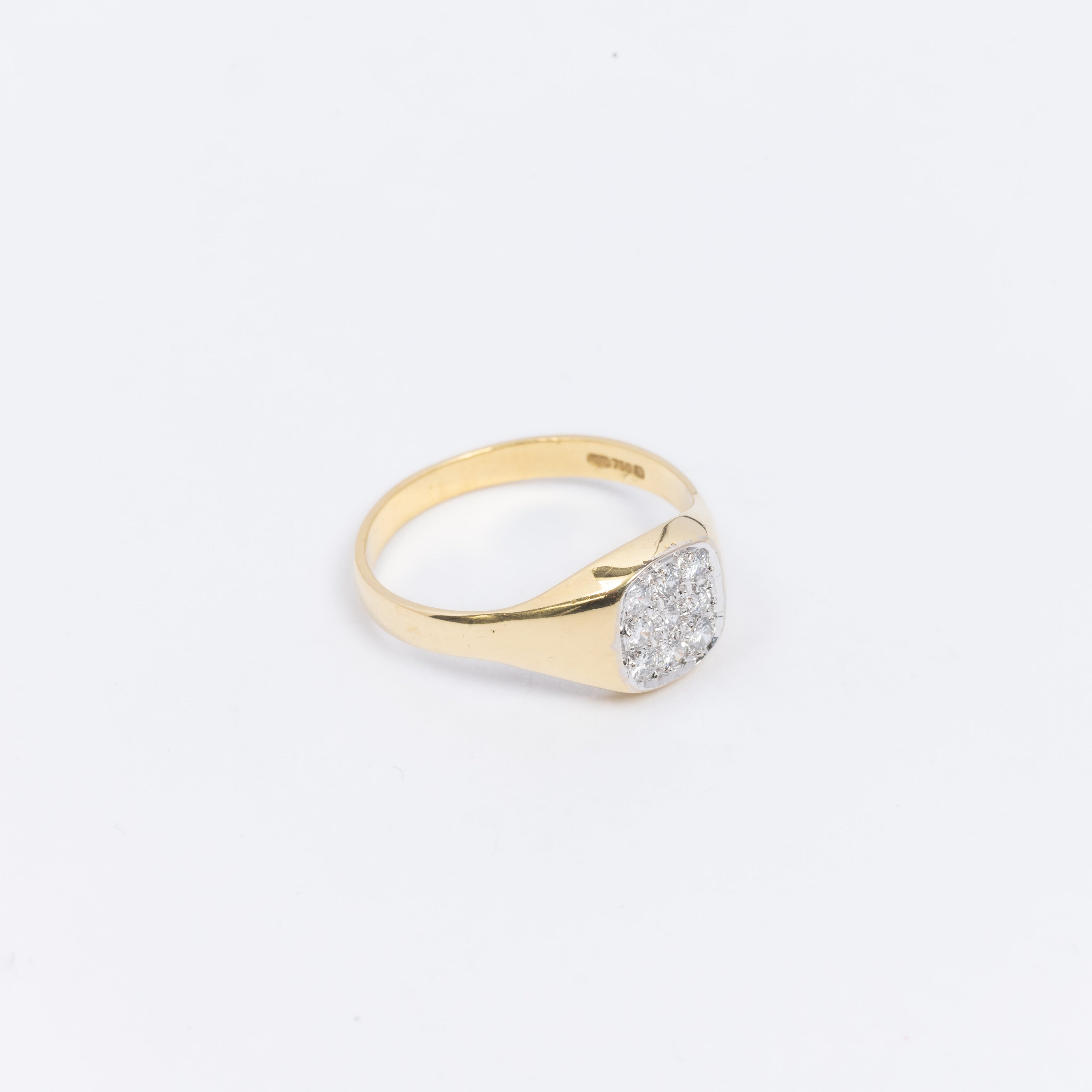 Mens Diamond Pave RIng
