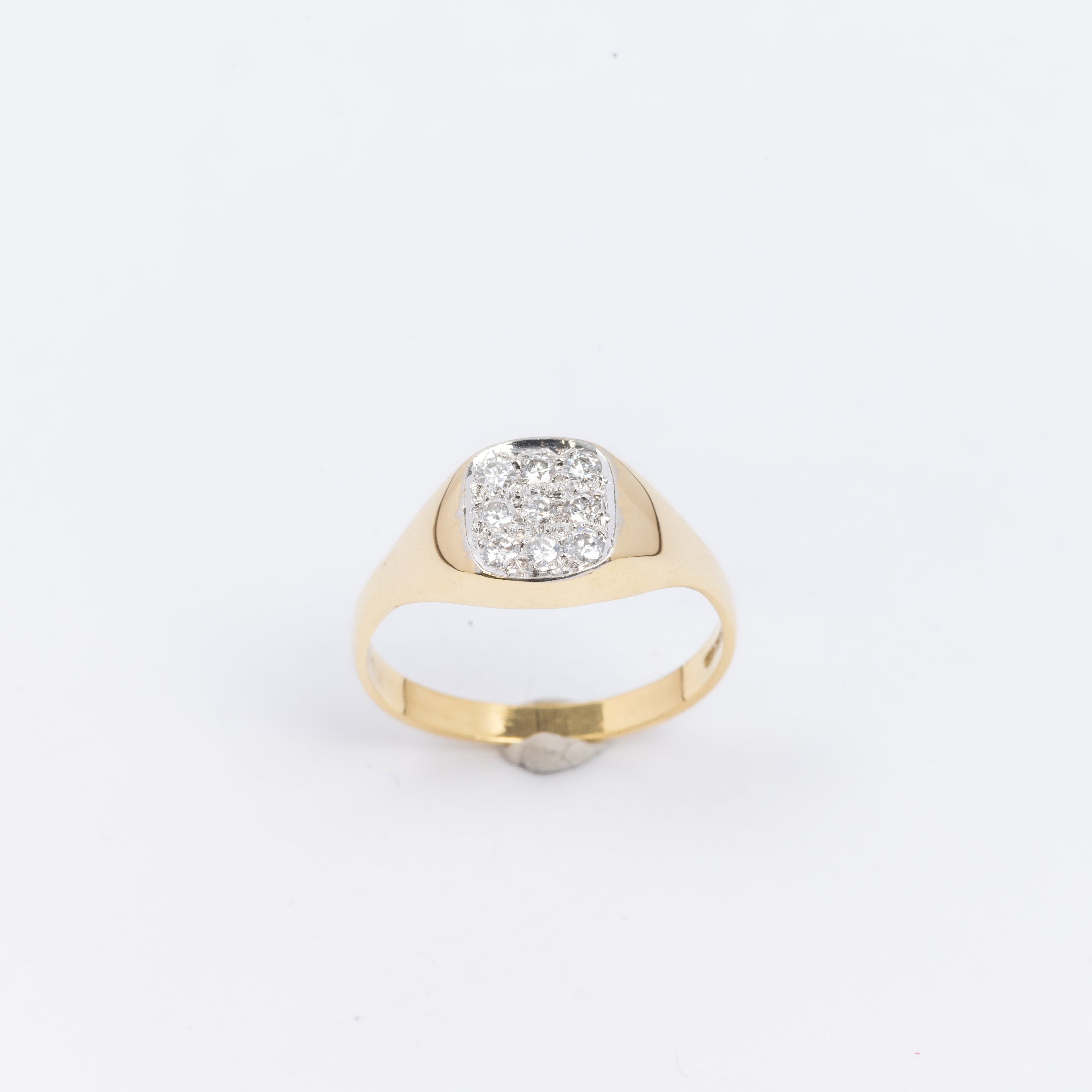 Mens Diamond Pave RIng