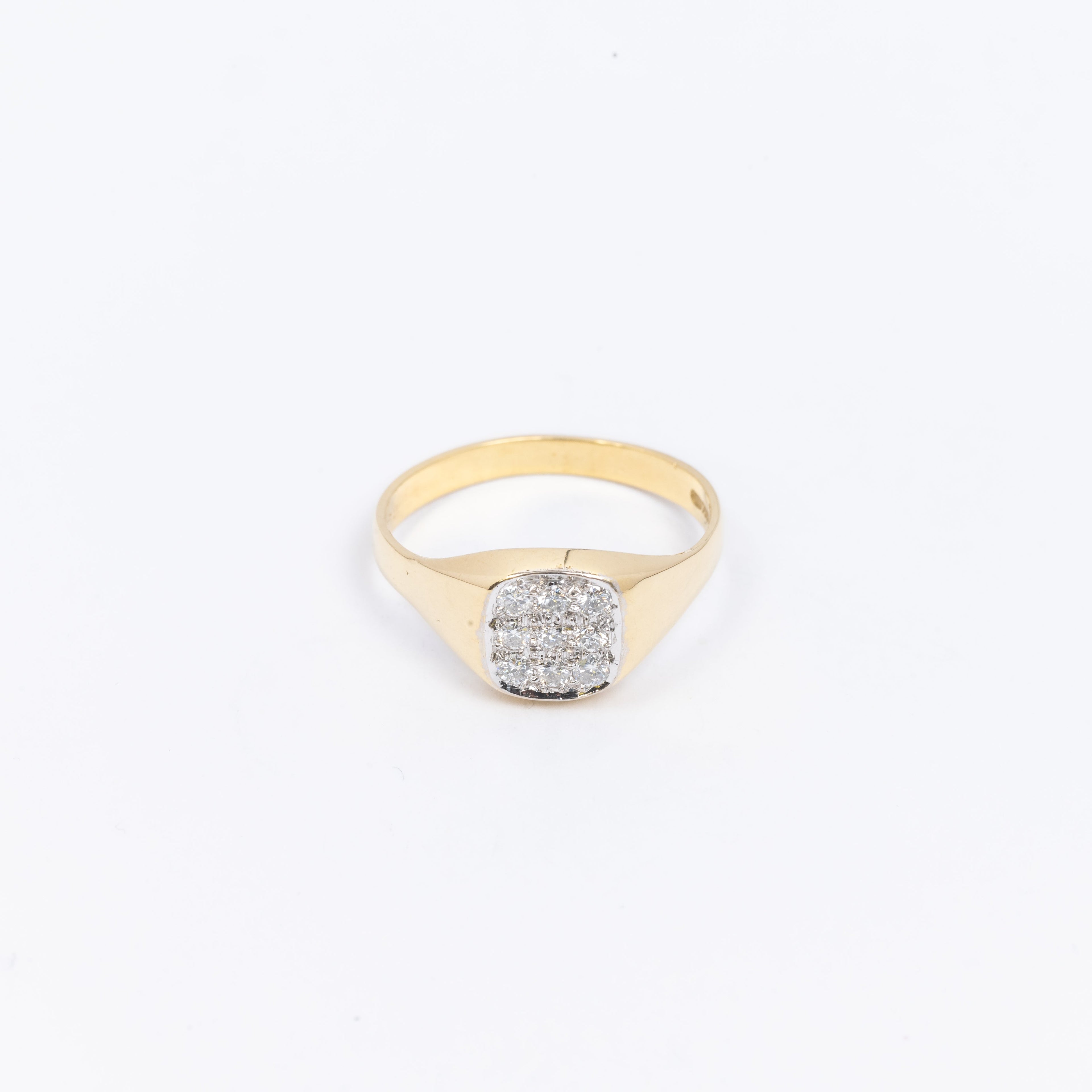 Mens Diamond Pave RIng