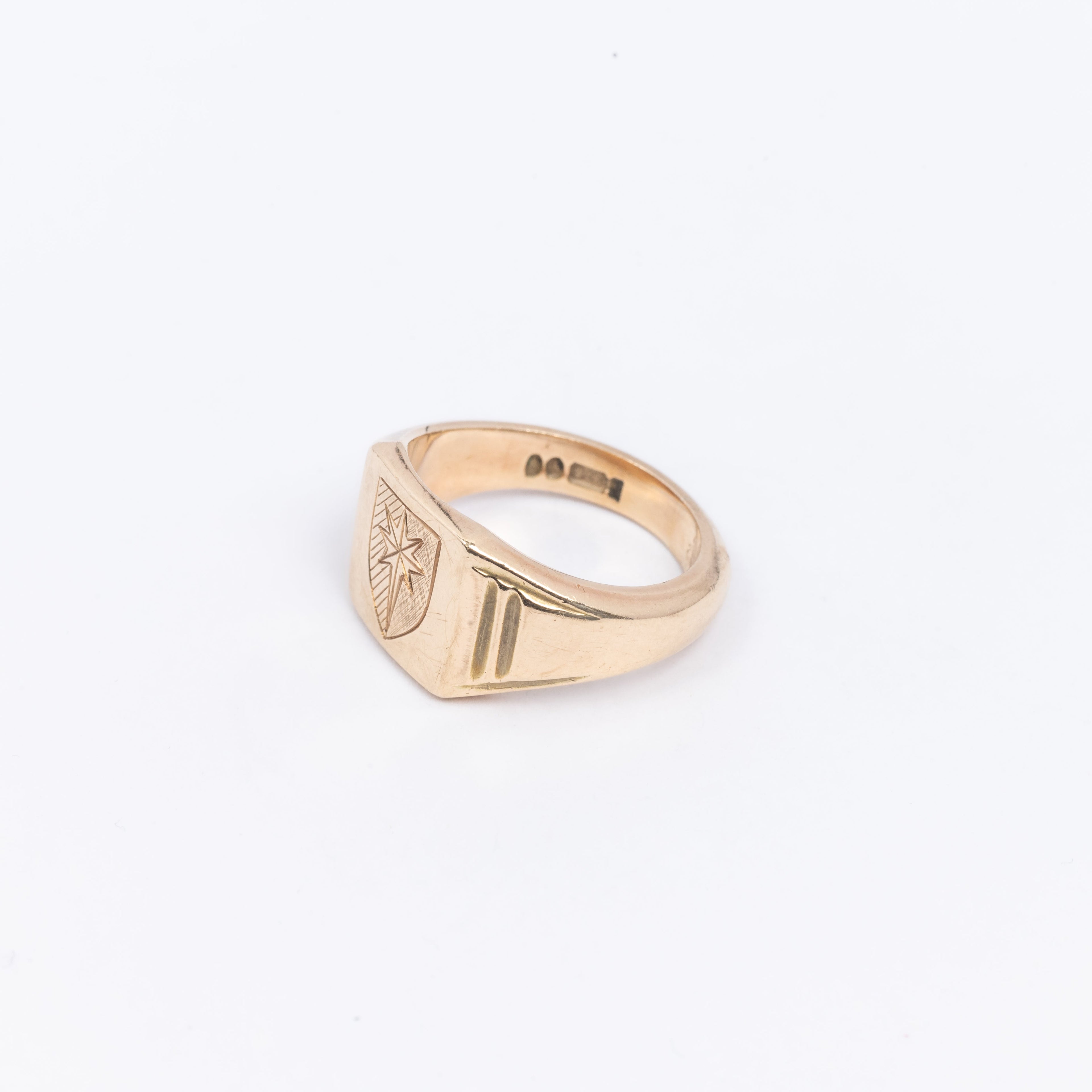Mens Square Signet Ring