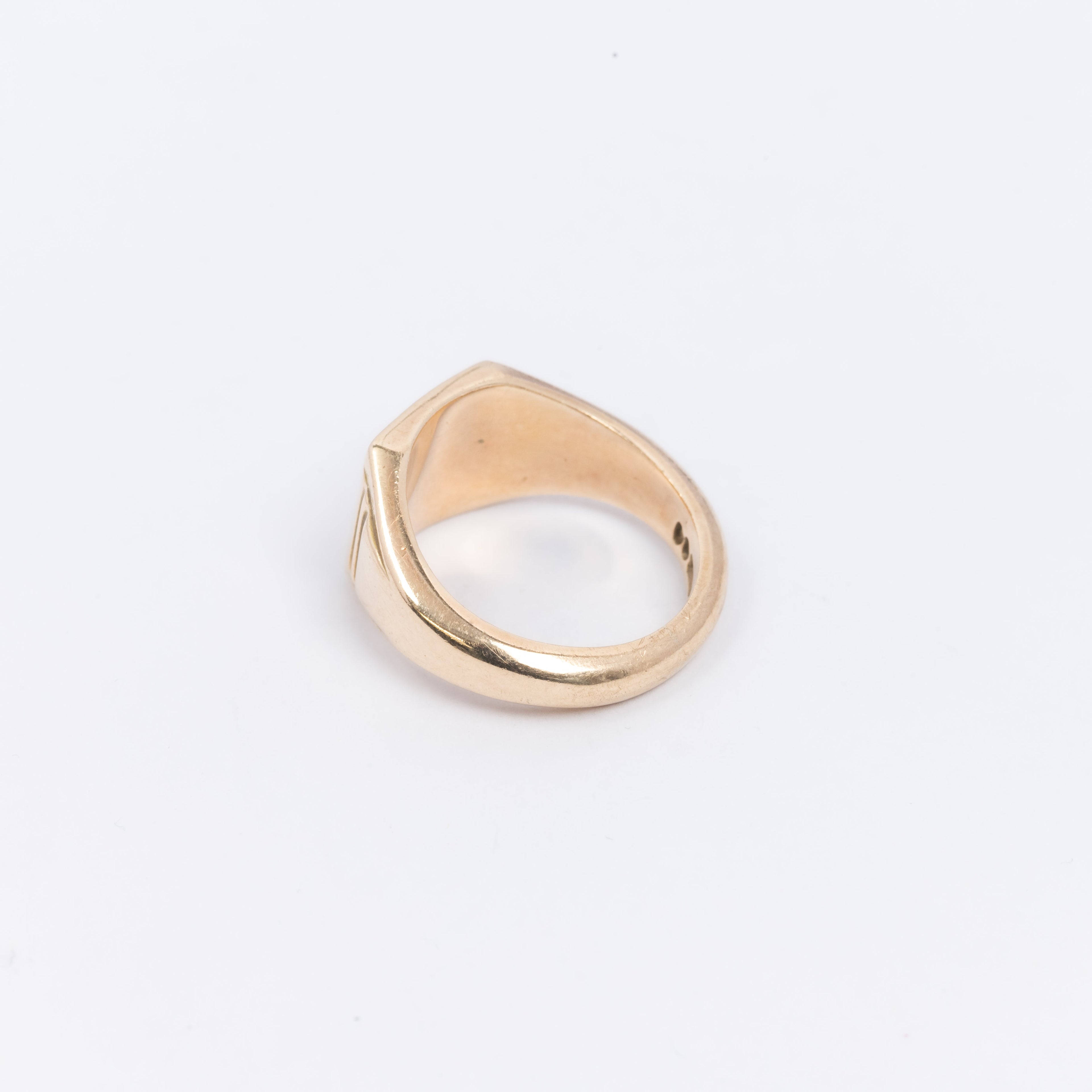 Mens Square Signet Ring