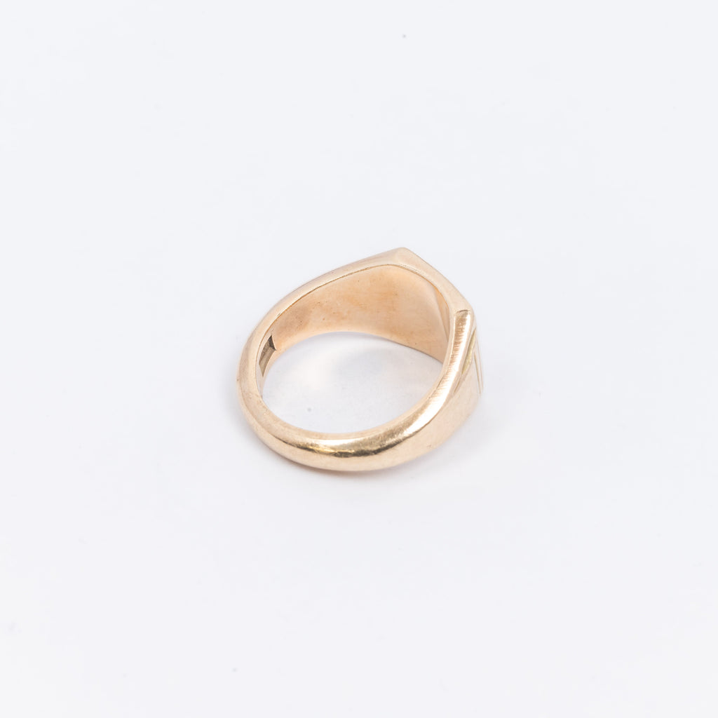 Mens Square Signet Ring