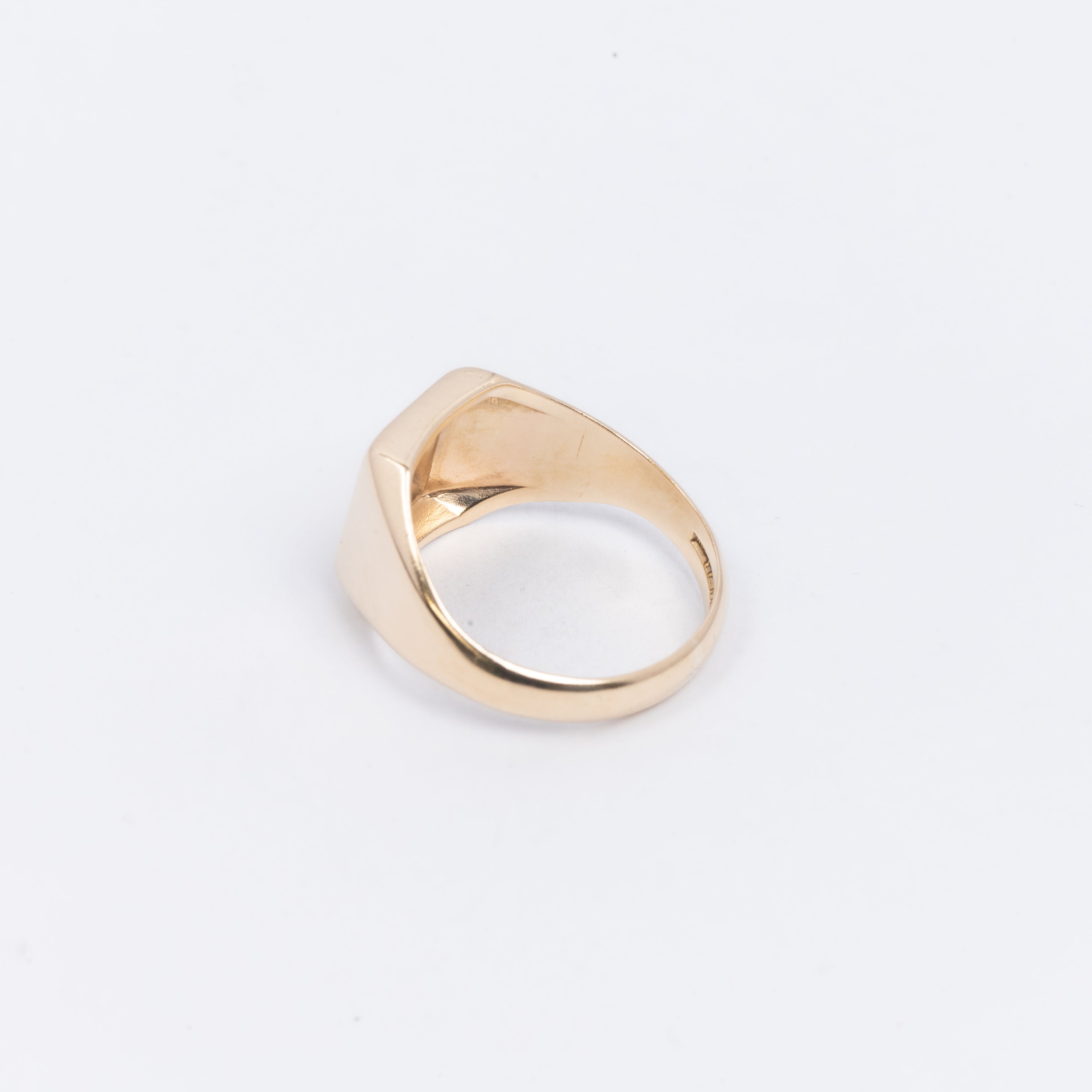 Mens Square Signet Ring