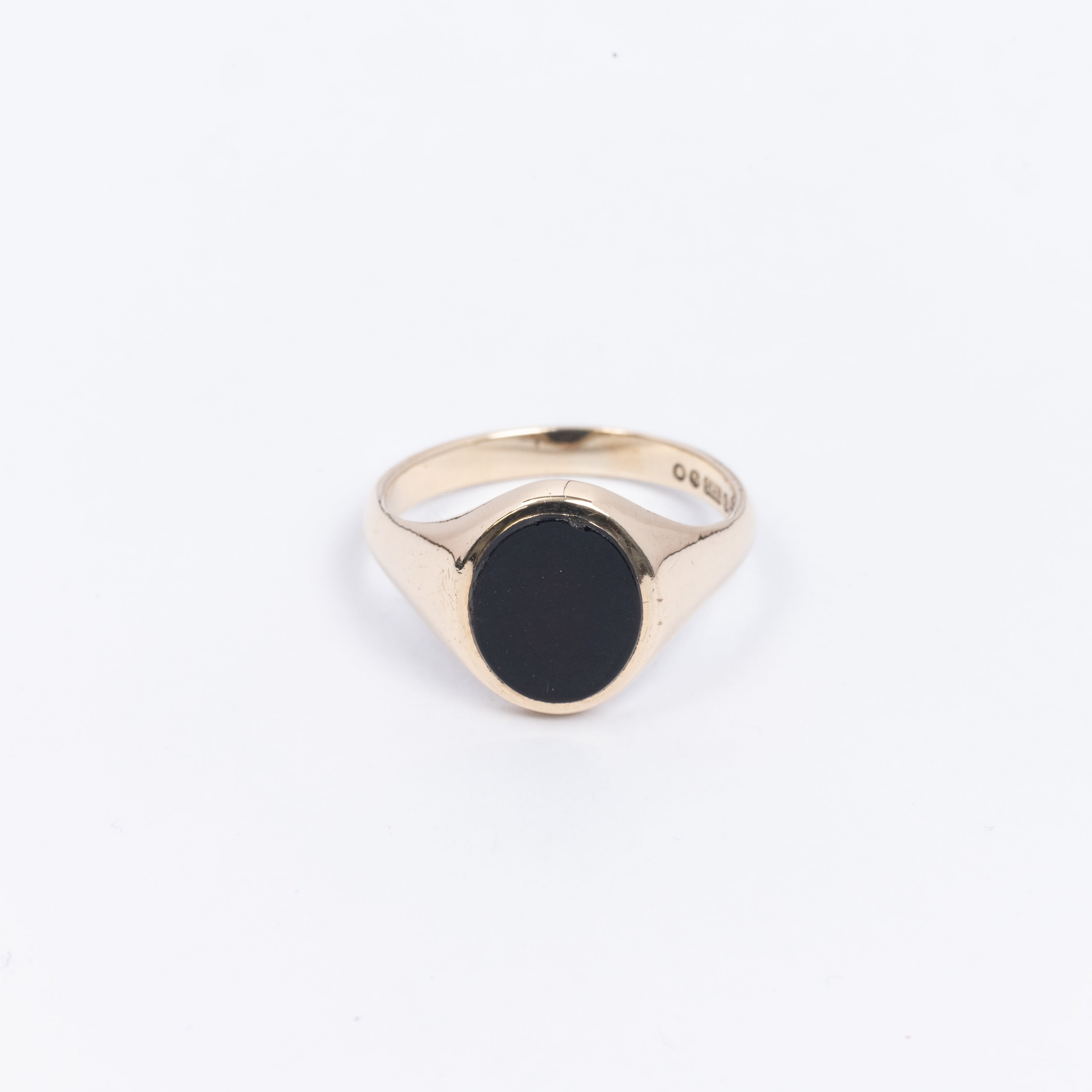 Mens Oval Signet Ring