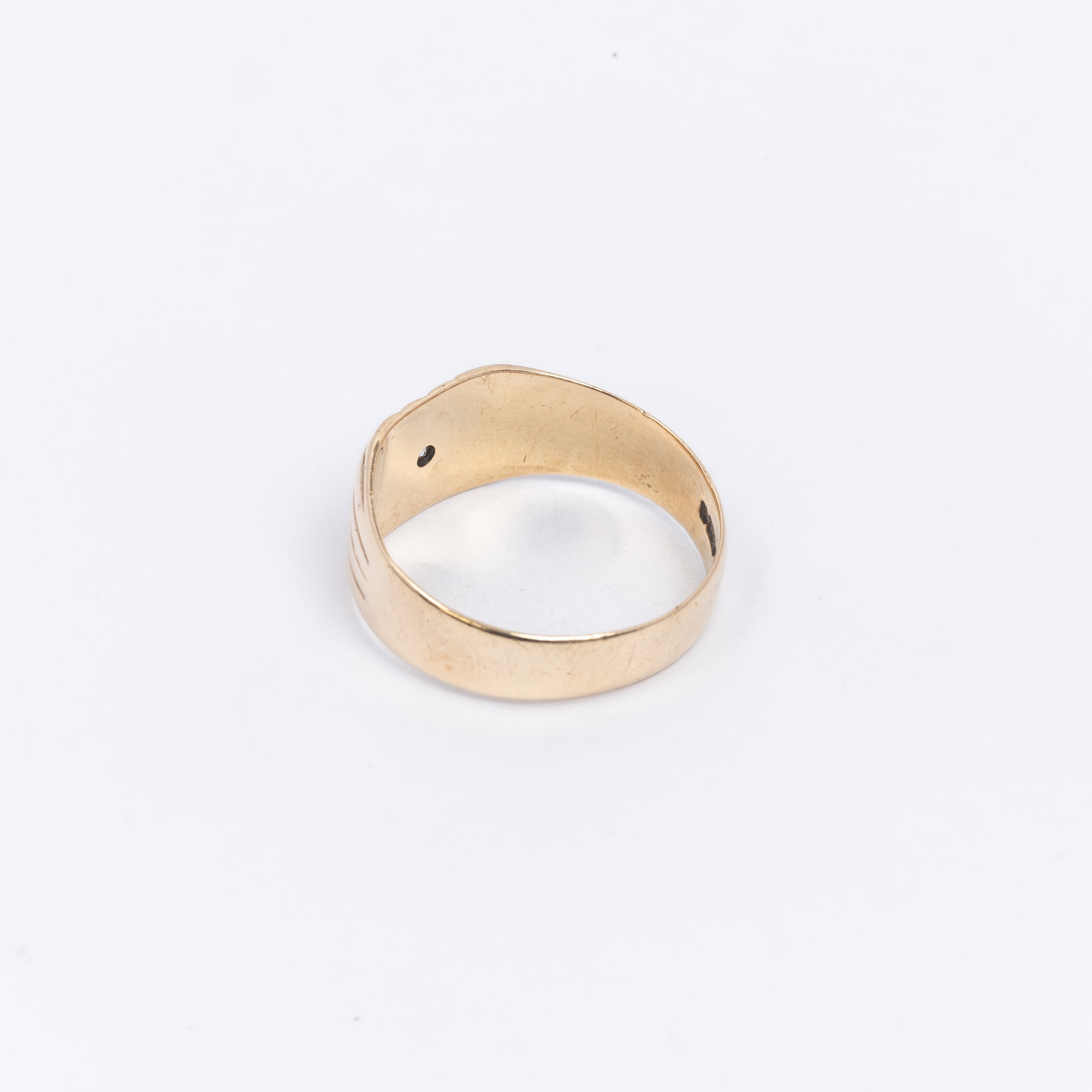 Mens Square Signet Ring
