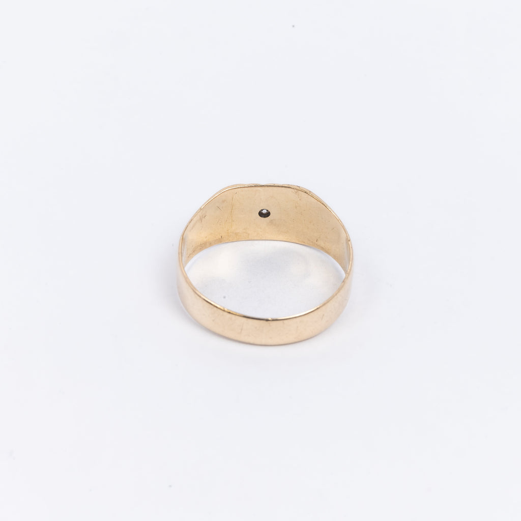 Mens Square Signet Ring