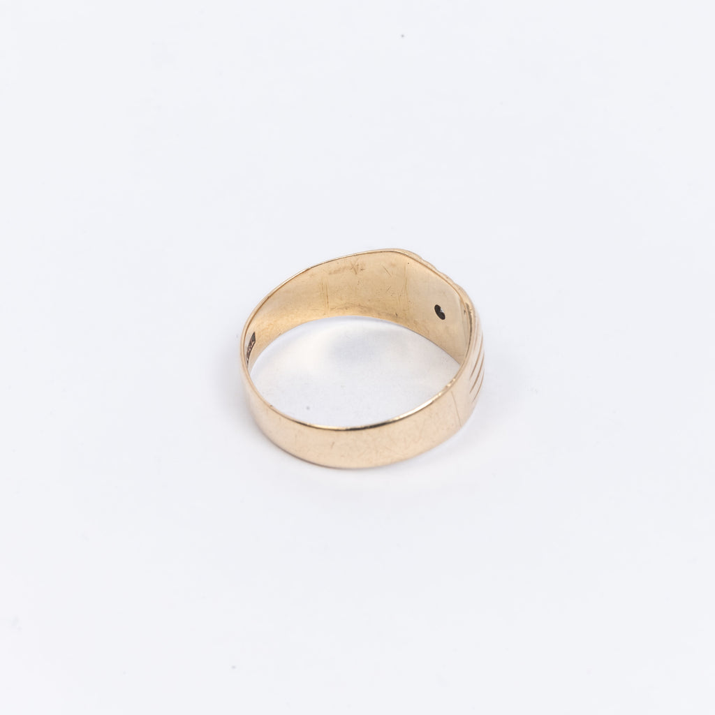 Mens Square Signet Ring