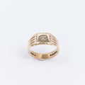 Mens Square Signet Ring