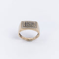 Mens Large Pave Ring
