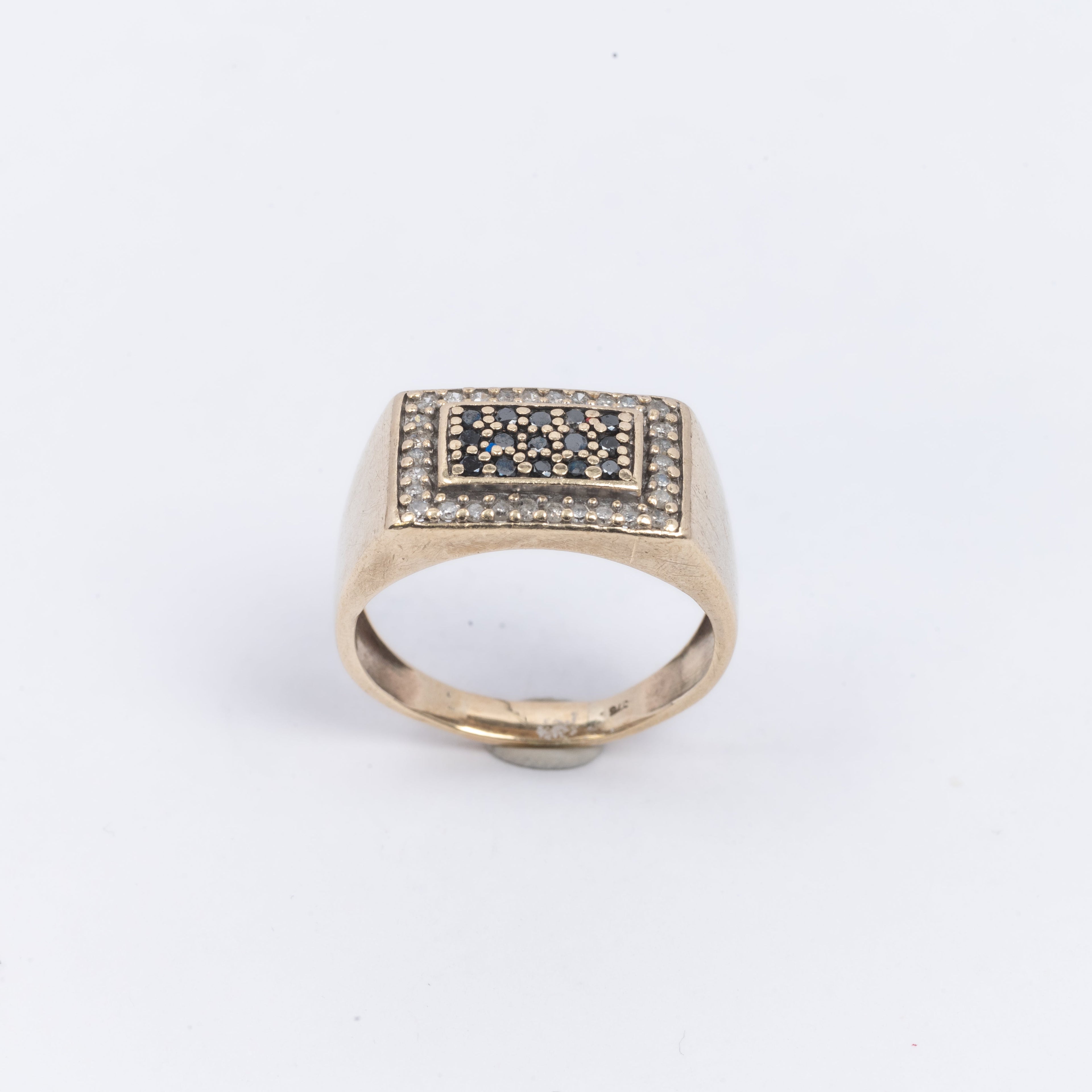 Mens Large Pave Ring