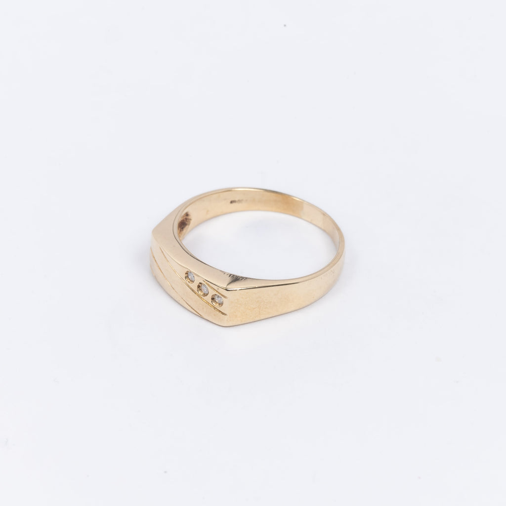 Mens Rectangle Ring