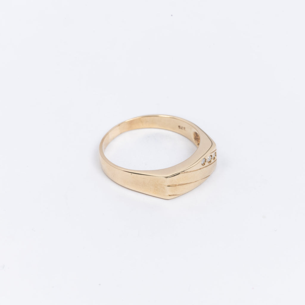 Mens Rectangle Ring