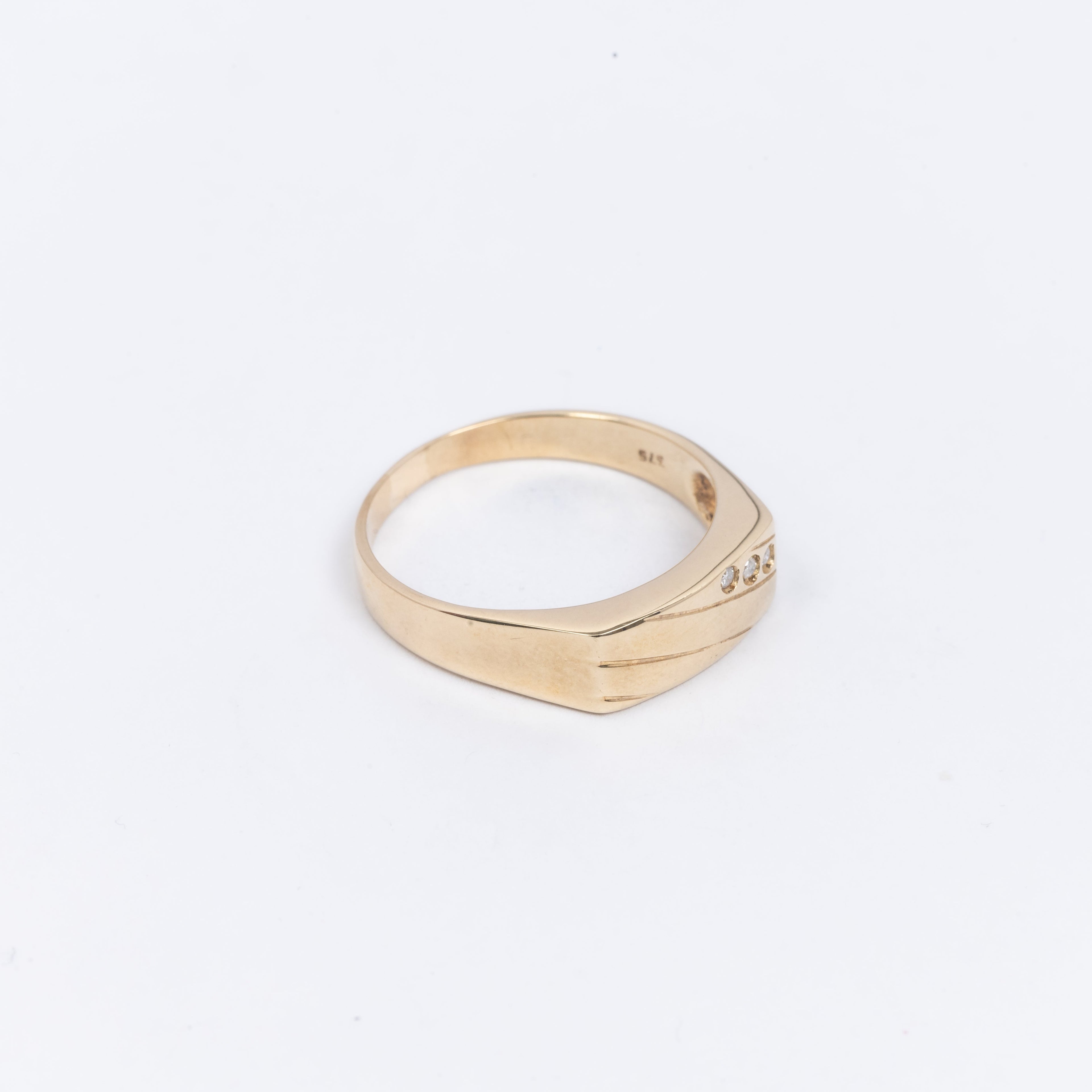 Mens Rectangle Ring