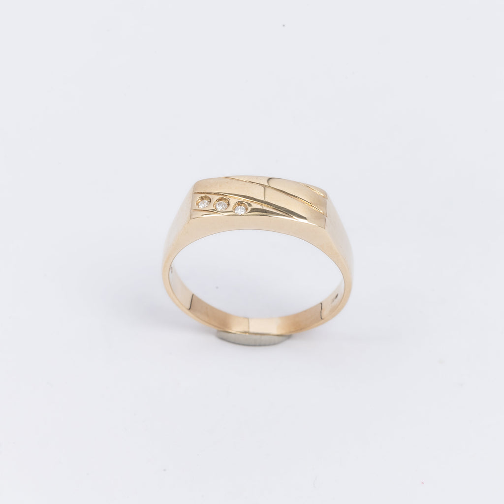 Mens Rectangle Ring