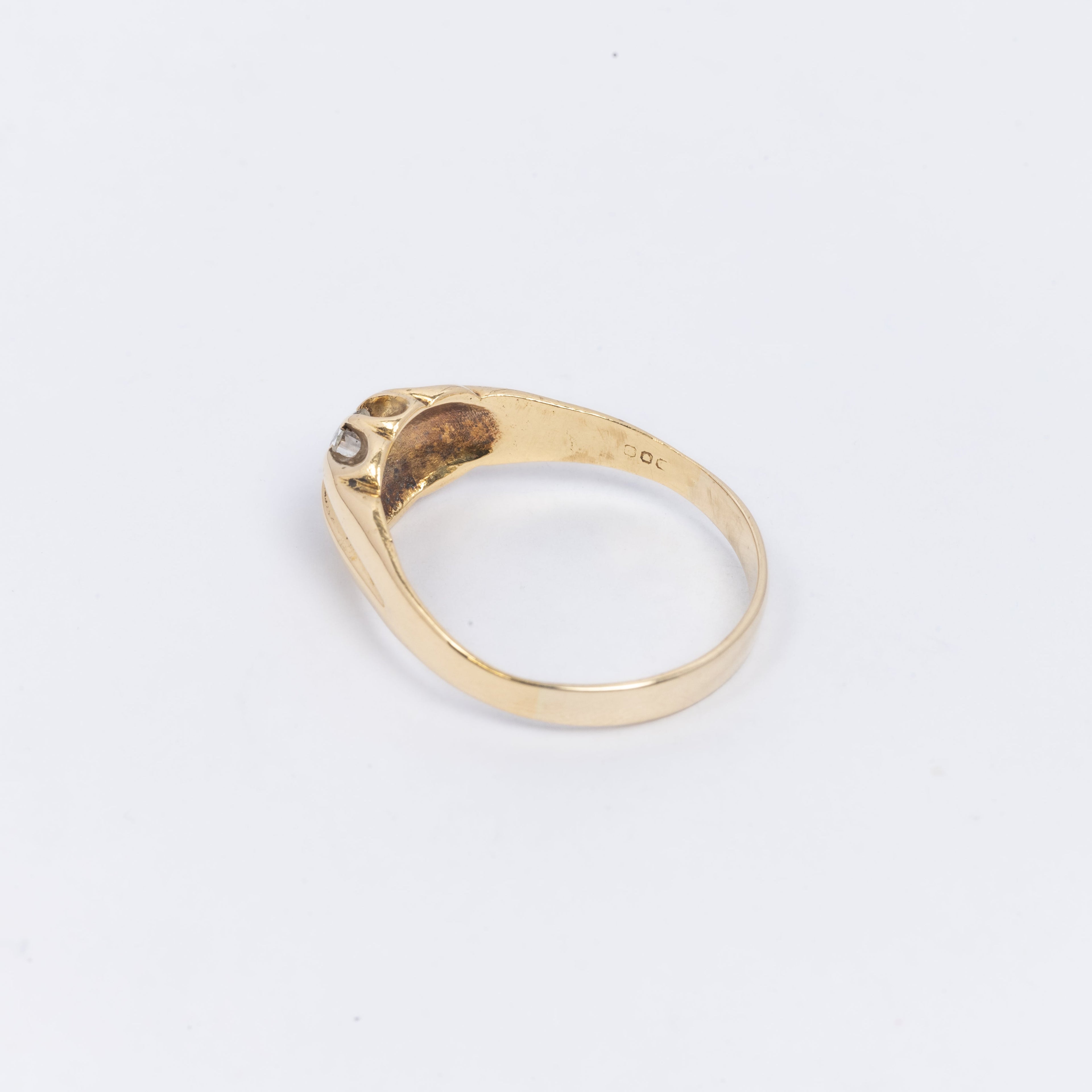 Mens Diamond Solitaire Ring