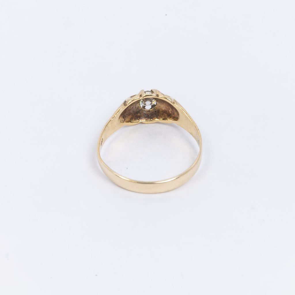 Mens Diamond Solitaire Ring