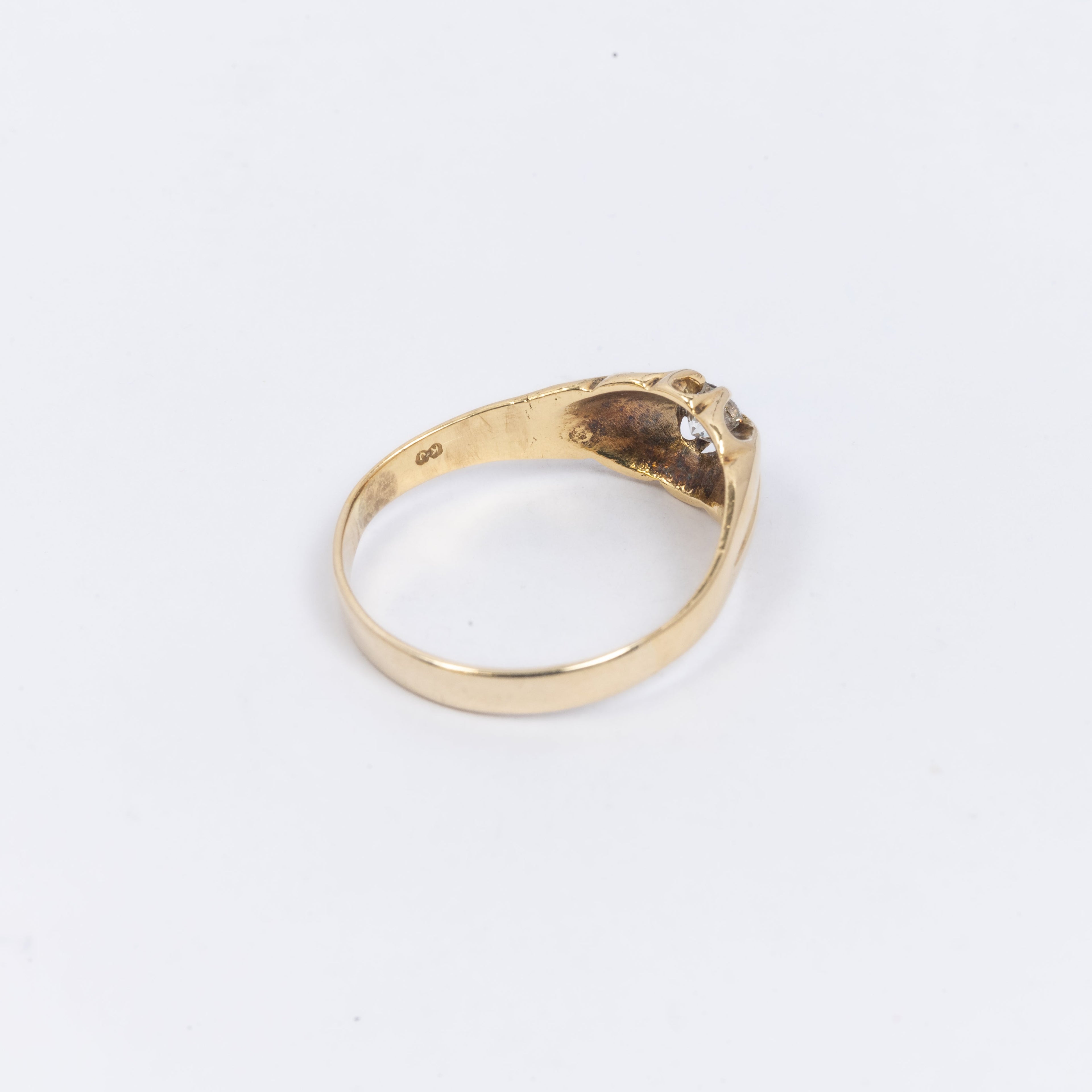 Mens Diamond Solitaire Ring