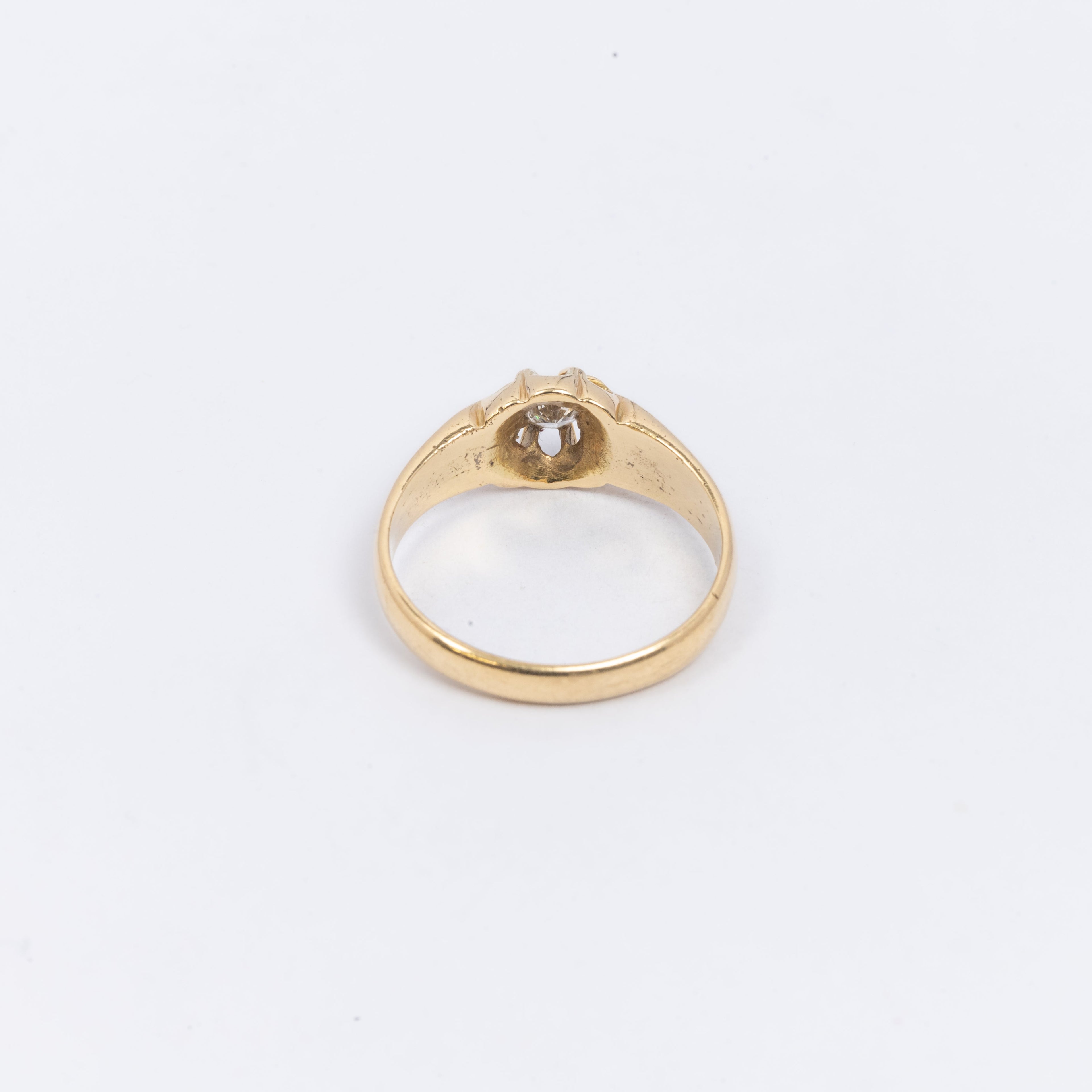 Mens Diamond Solitaire Ring
