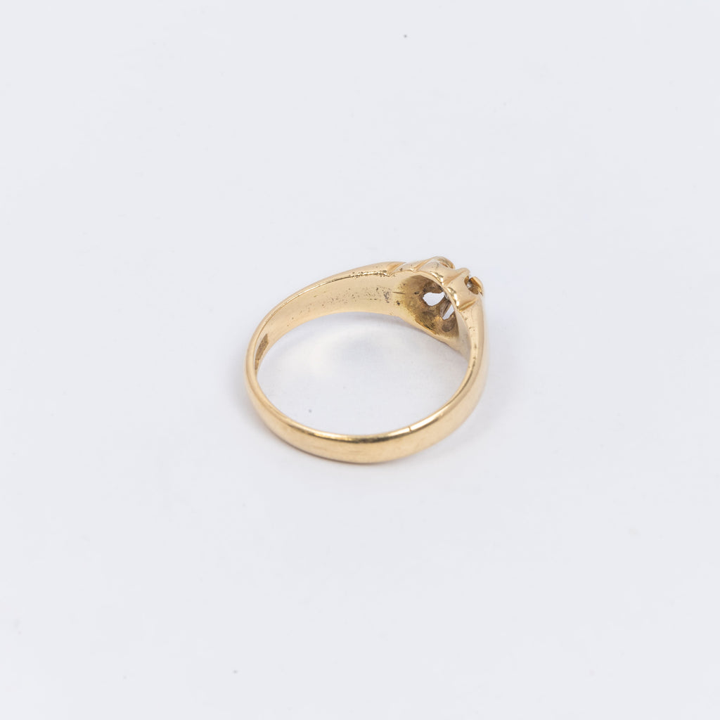 Mens Diamond Solitaire Ring