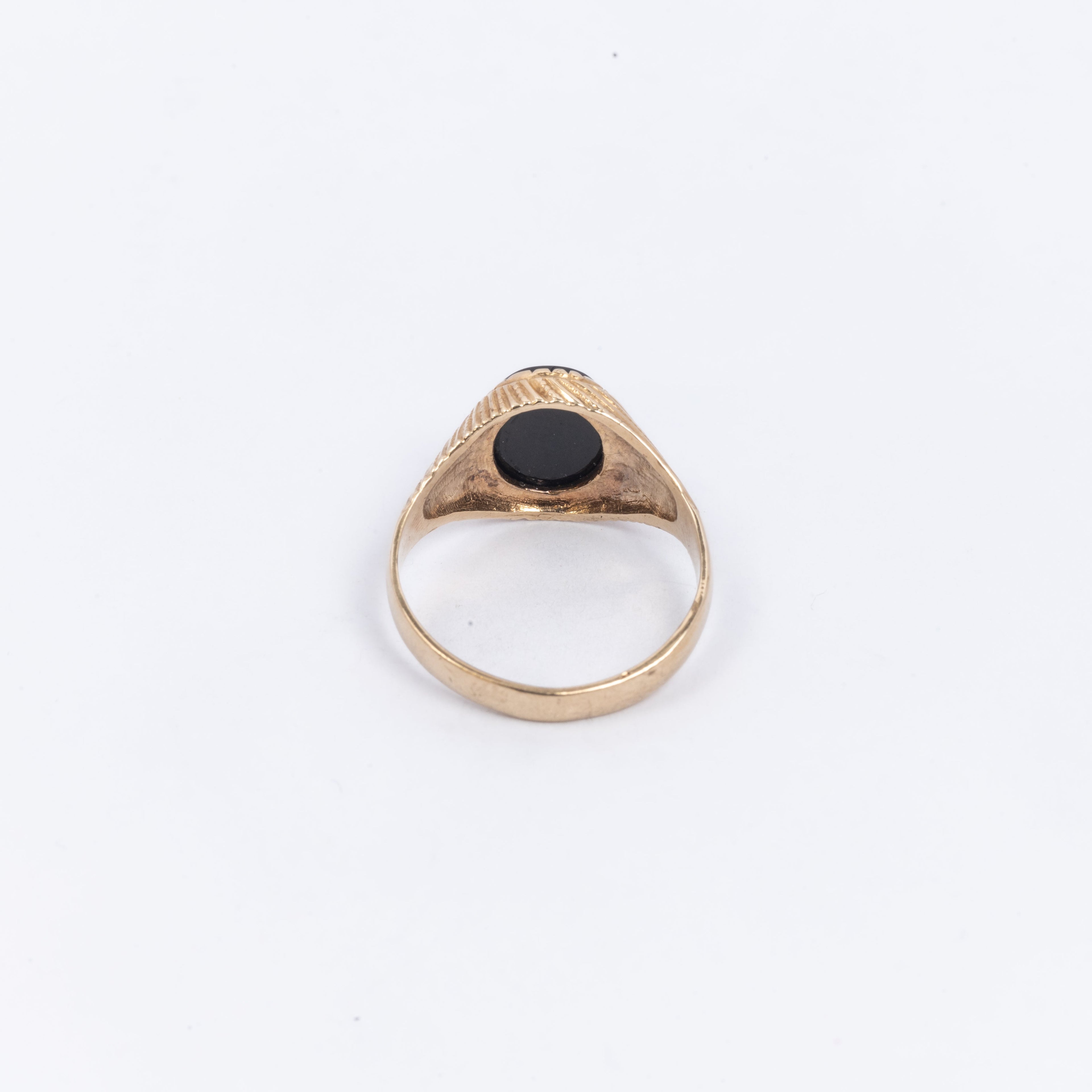 Mens Oval Signet Ring