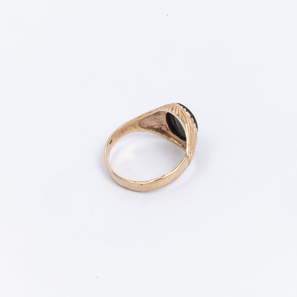 Mens Oval Signet Ring