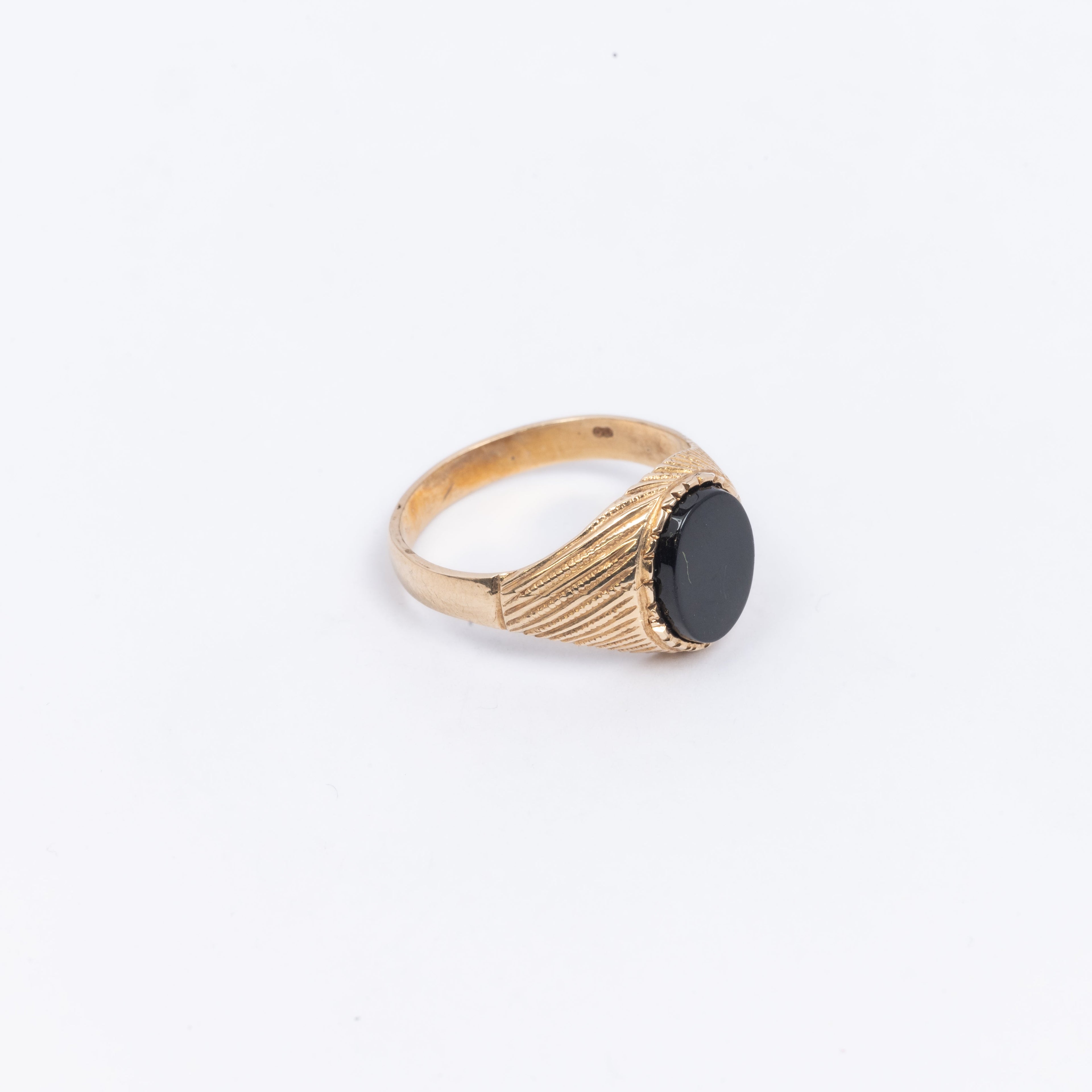 Mens Oval Signet Ring