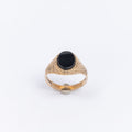 Mens Oval Signet Ring