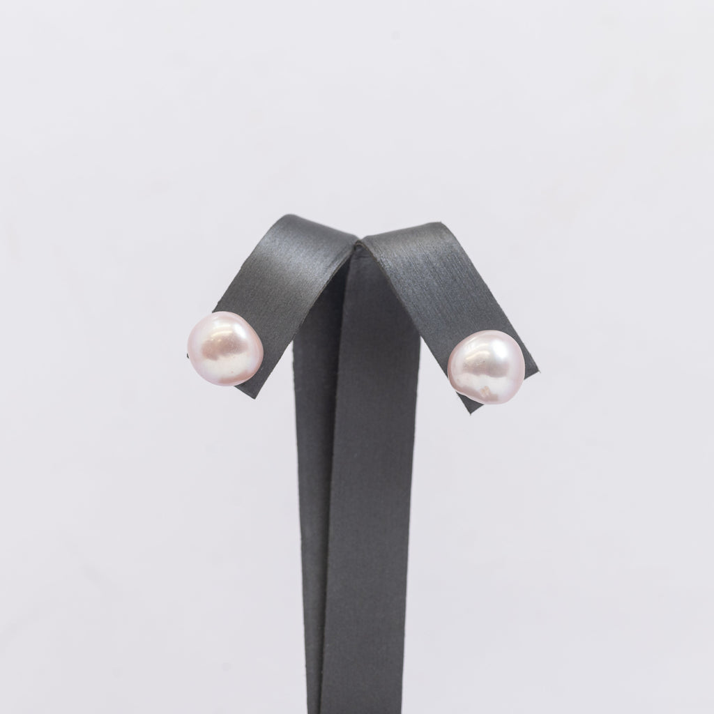 Ladies Large Freshwater Pearl Earrings