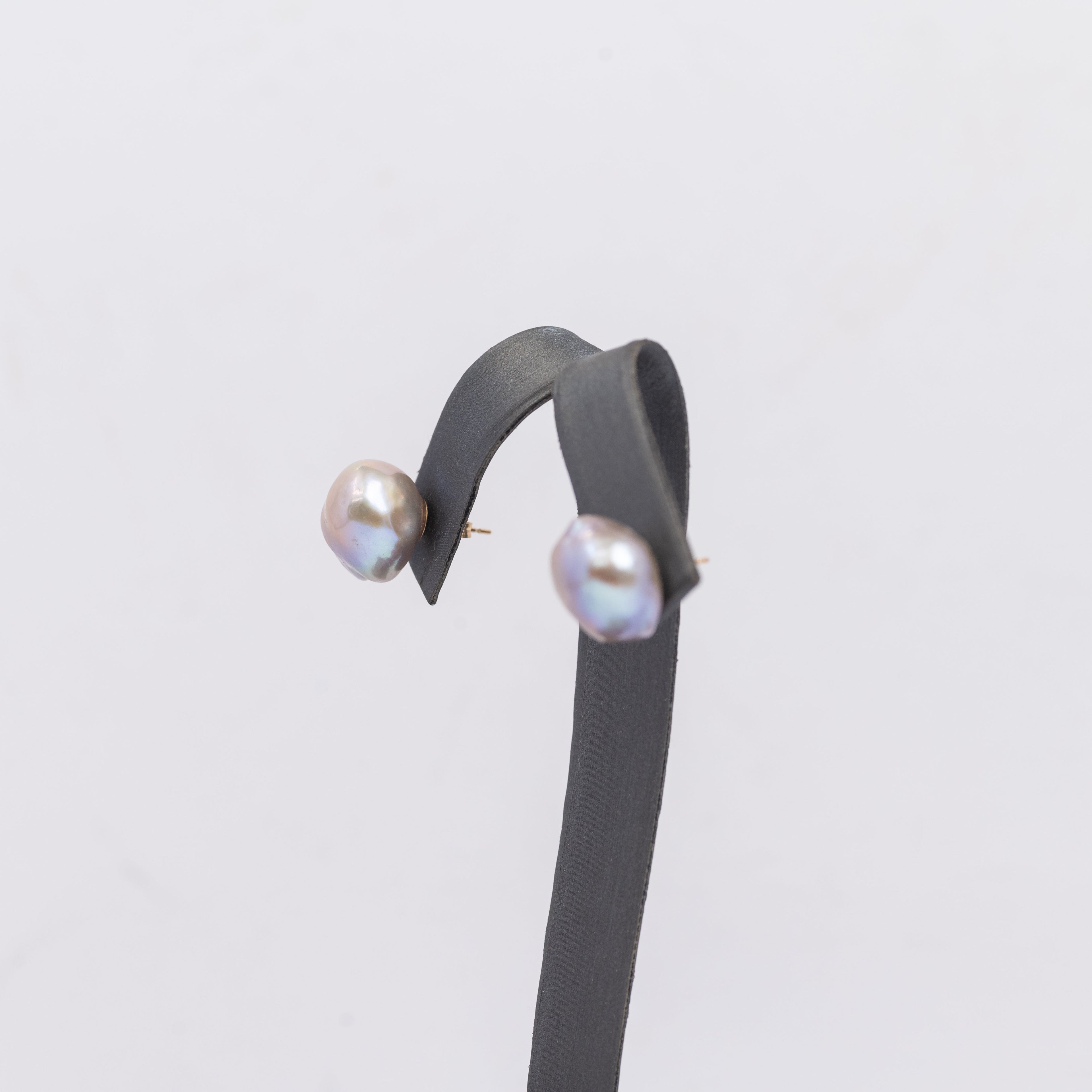 Ladies Large Freshwater Pearl Earrings