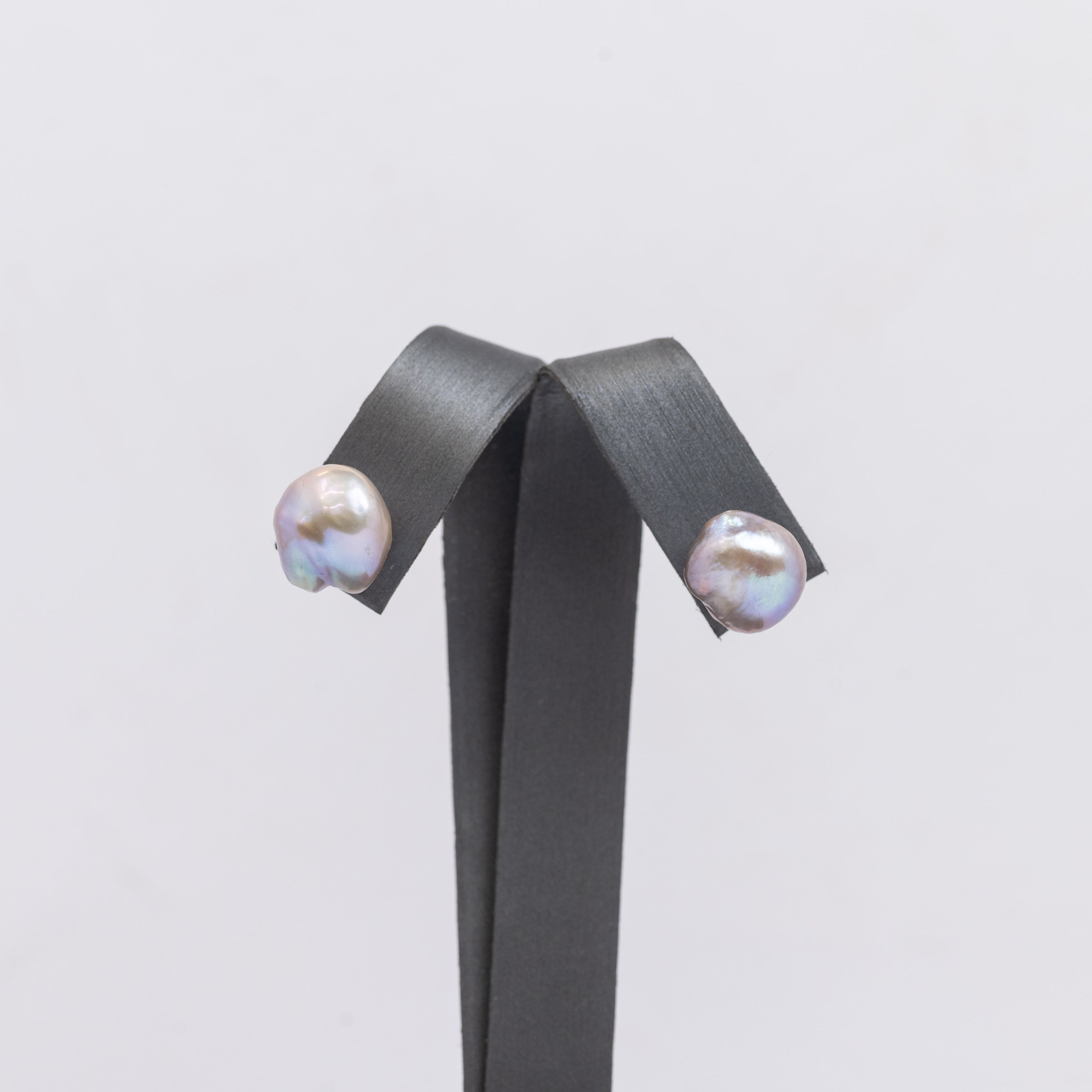 Ladies Large Freshwater Pearl Earrings