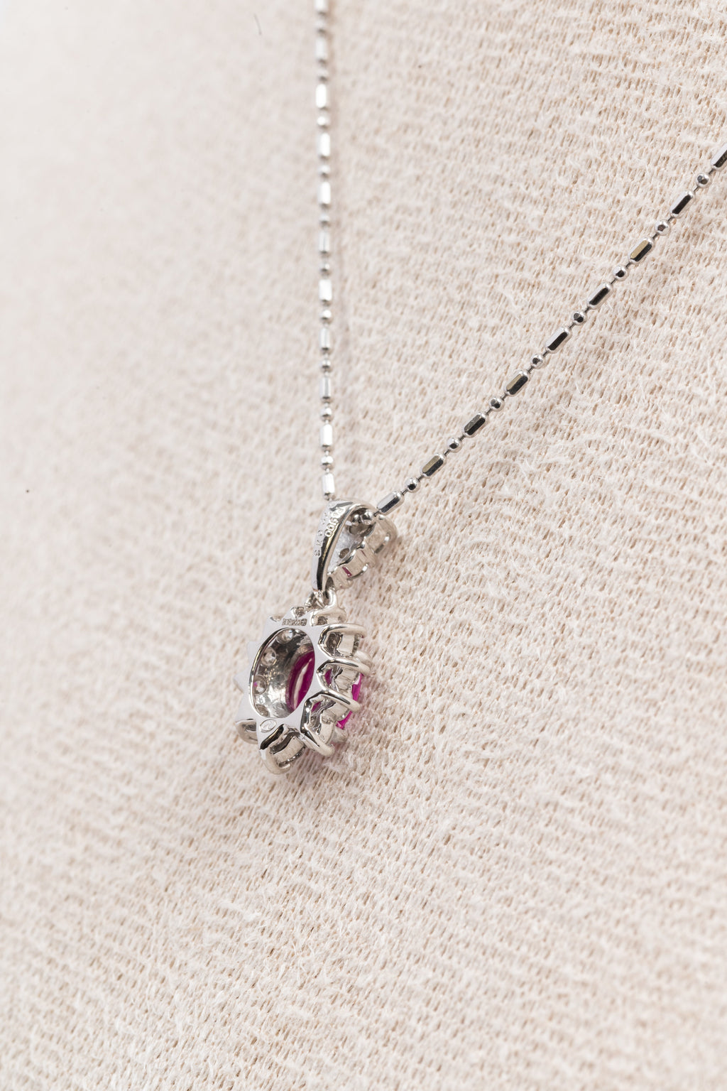 Ruby & Diamond Necklace