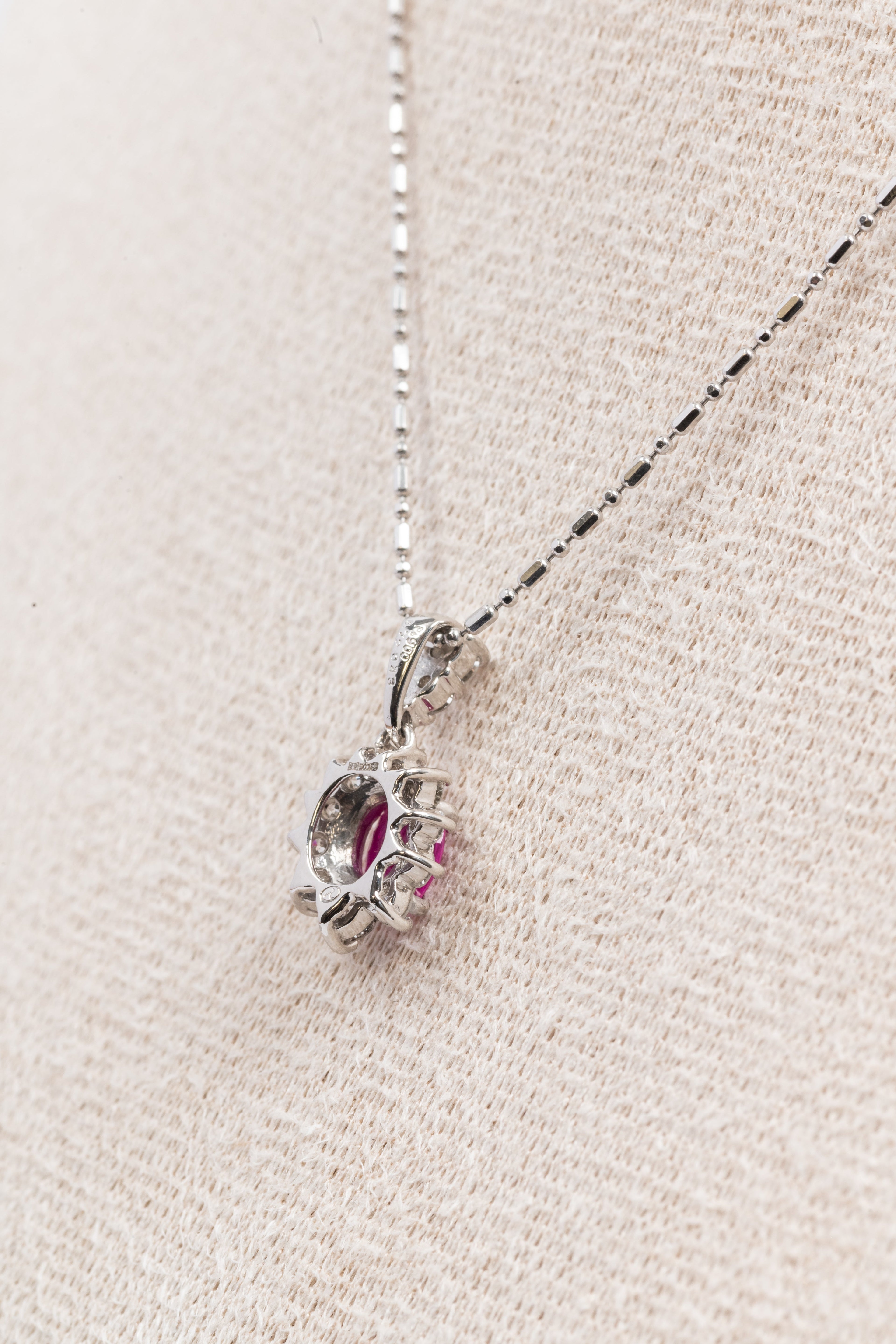 Ruby & Diamond Necklace