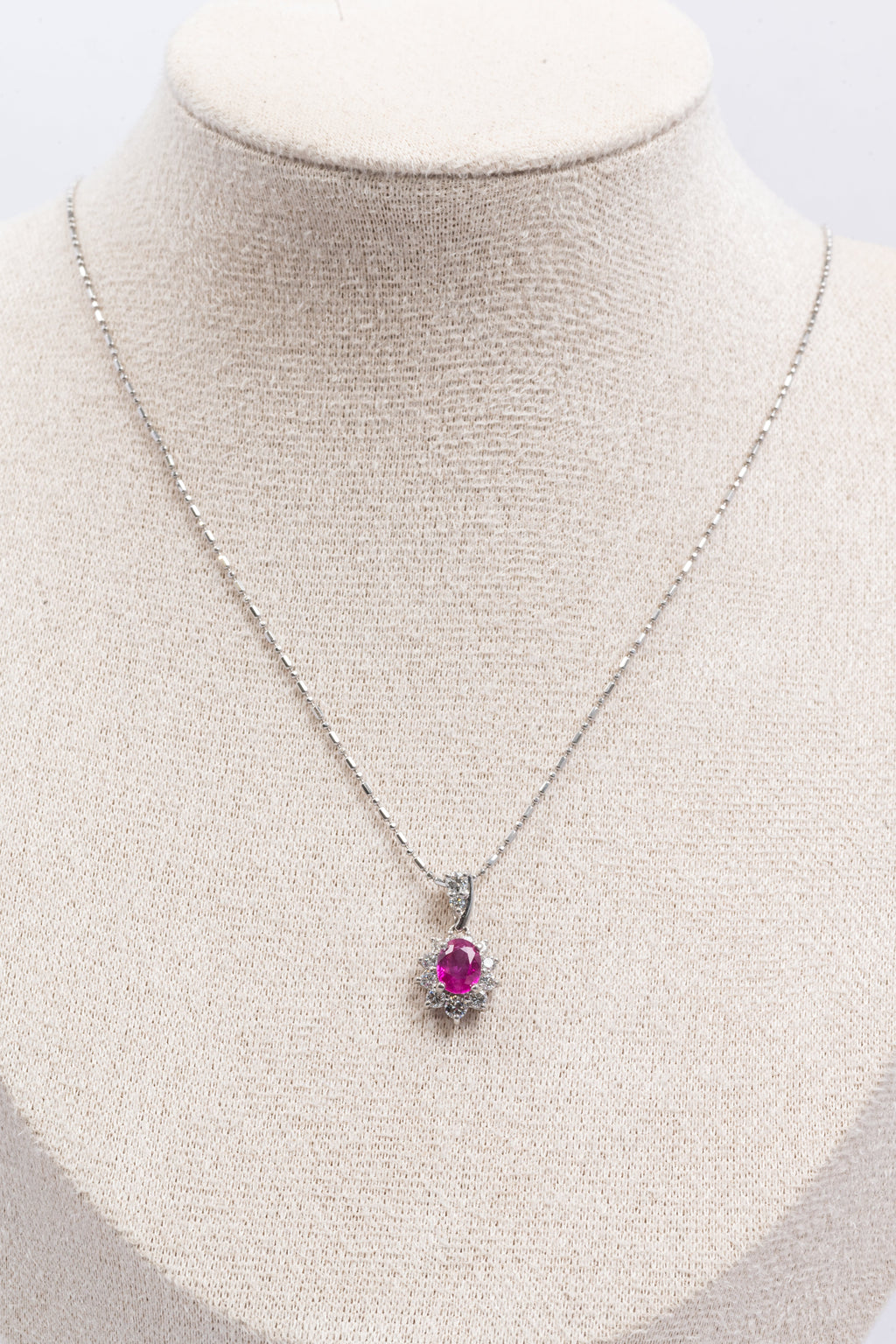 Ruby & Diamond Necklace