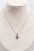 Ruby & Diamond Necklace