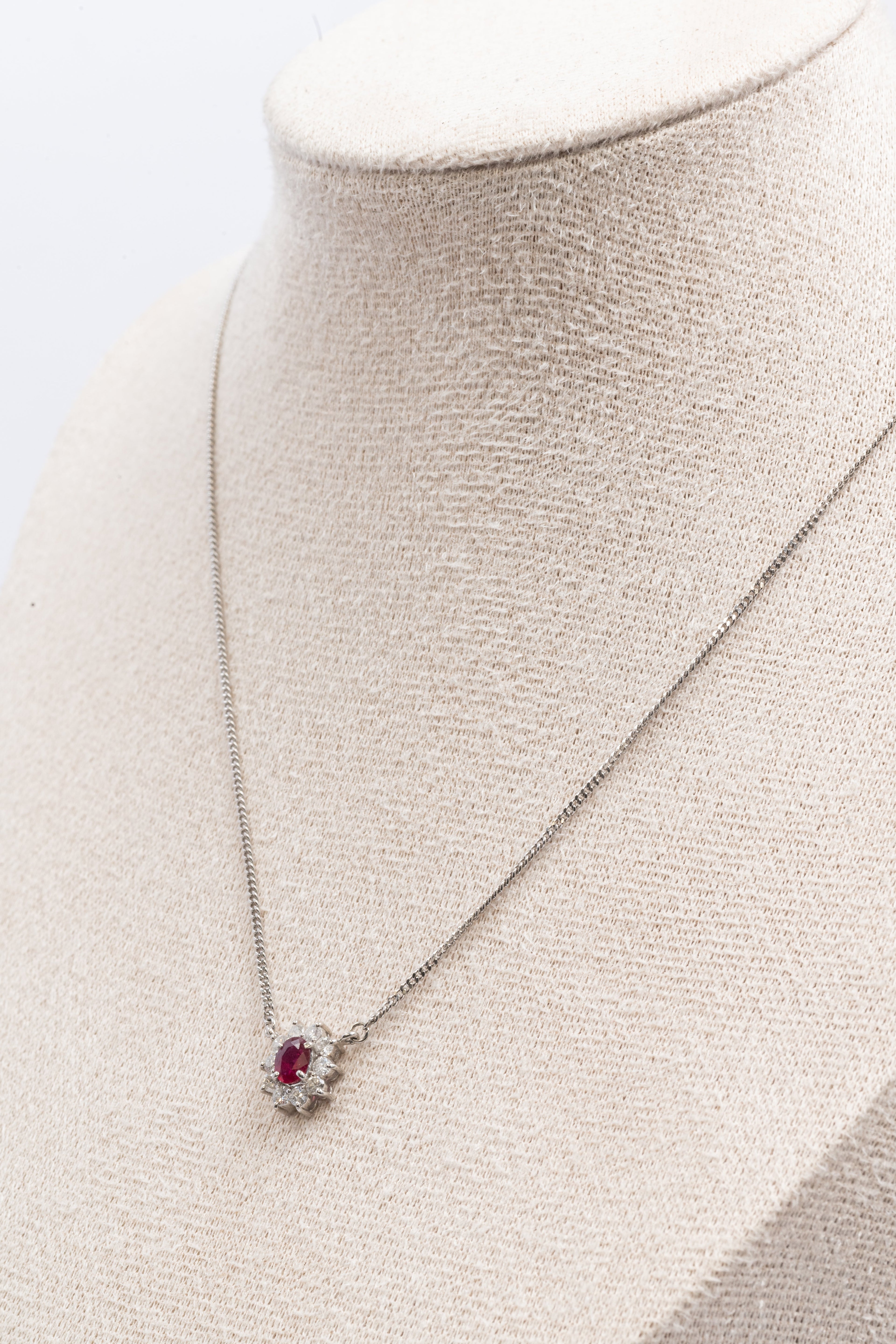 Ruby & Diamond Pendant