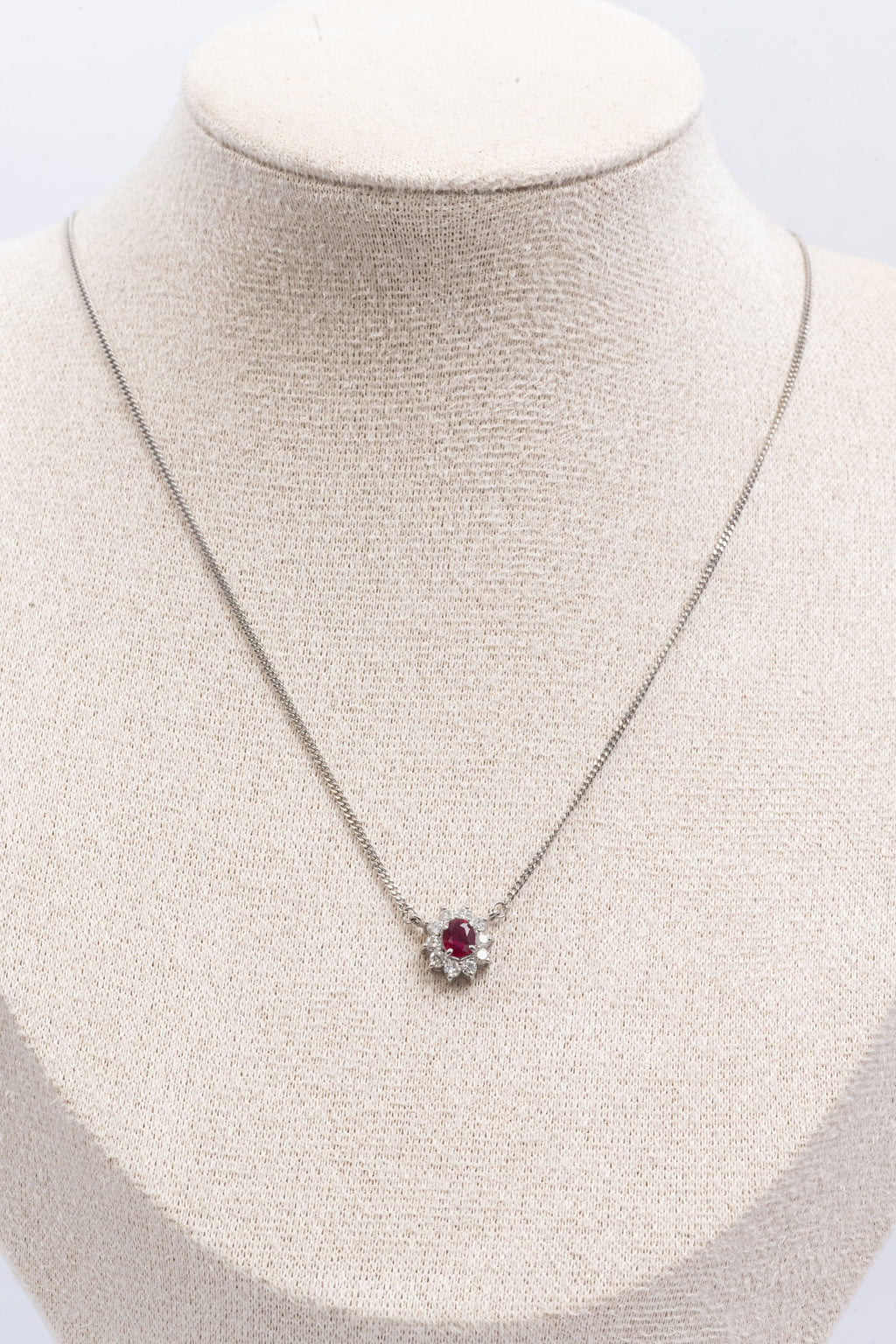 Ruby & Diamond Pendant