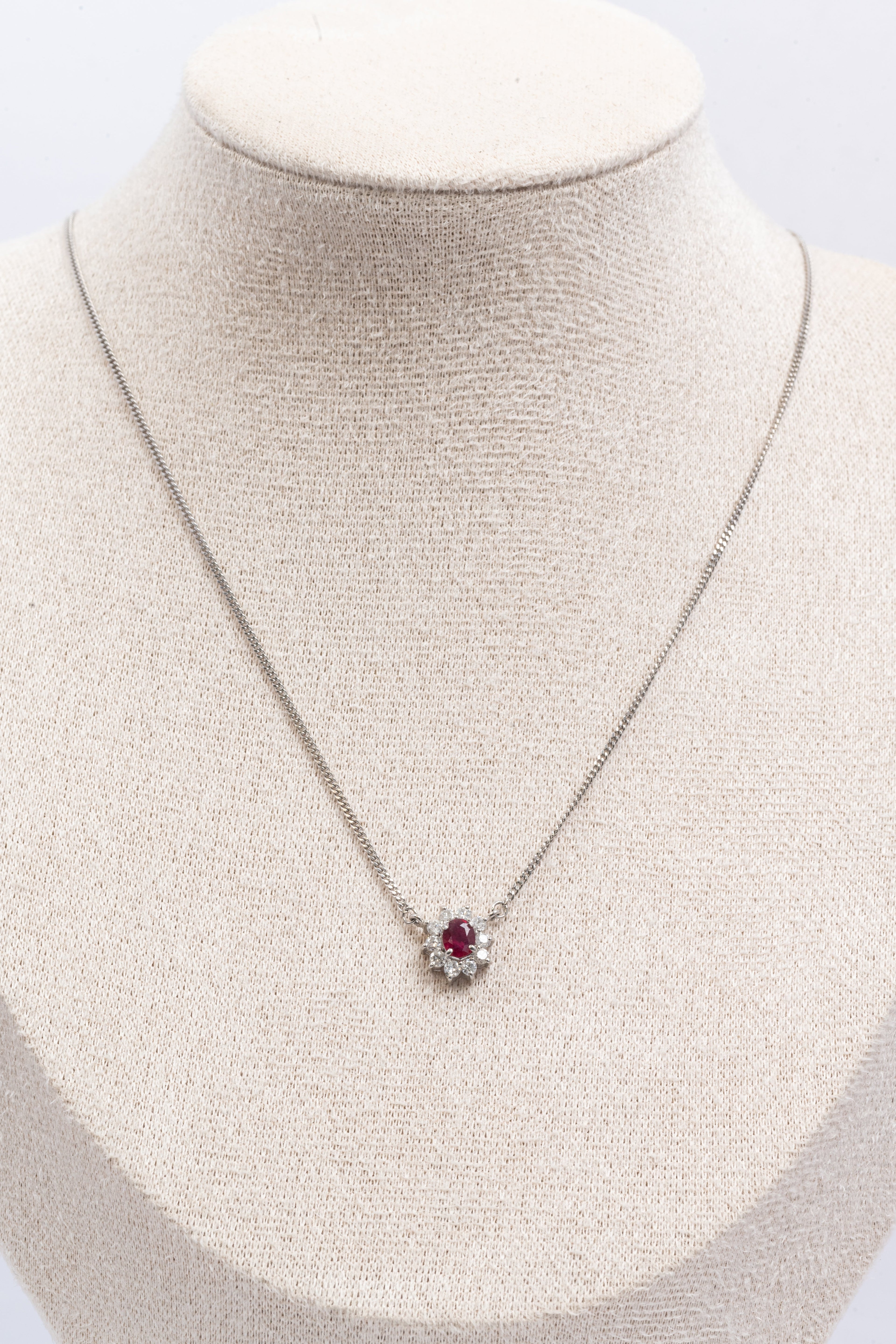 Ruby & Diamond Pendant