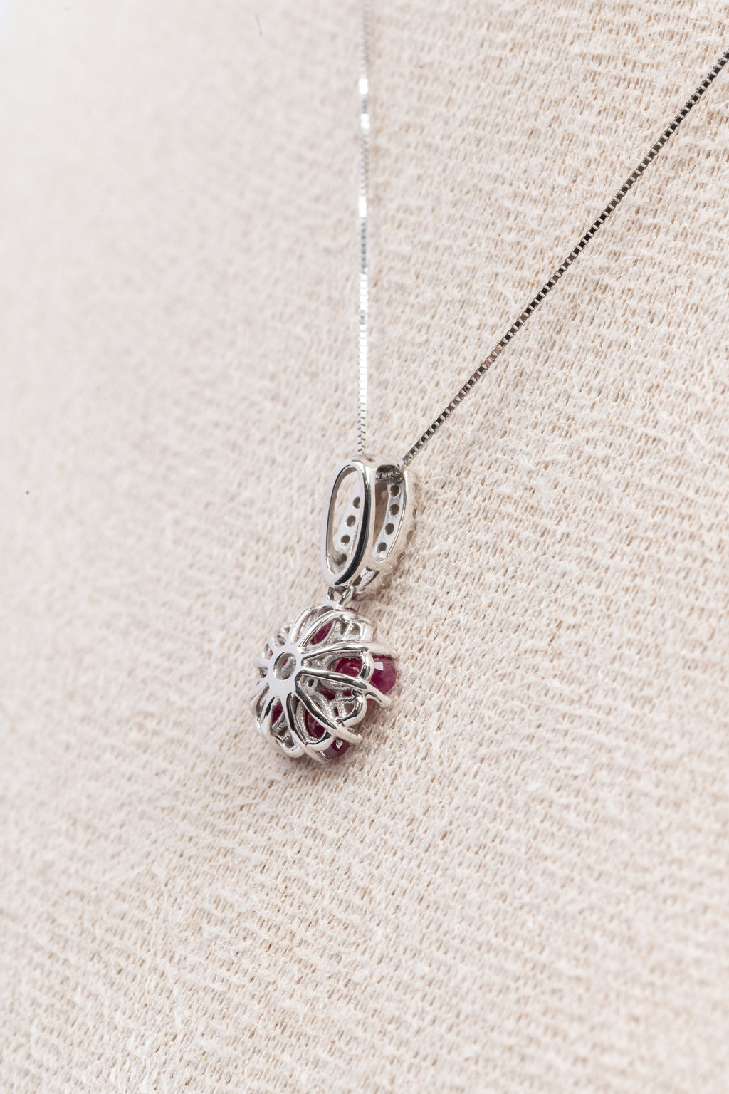 Ruby & Diamond Pendant