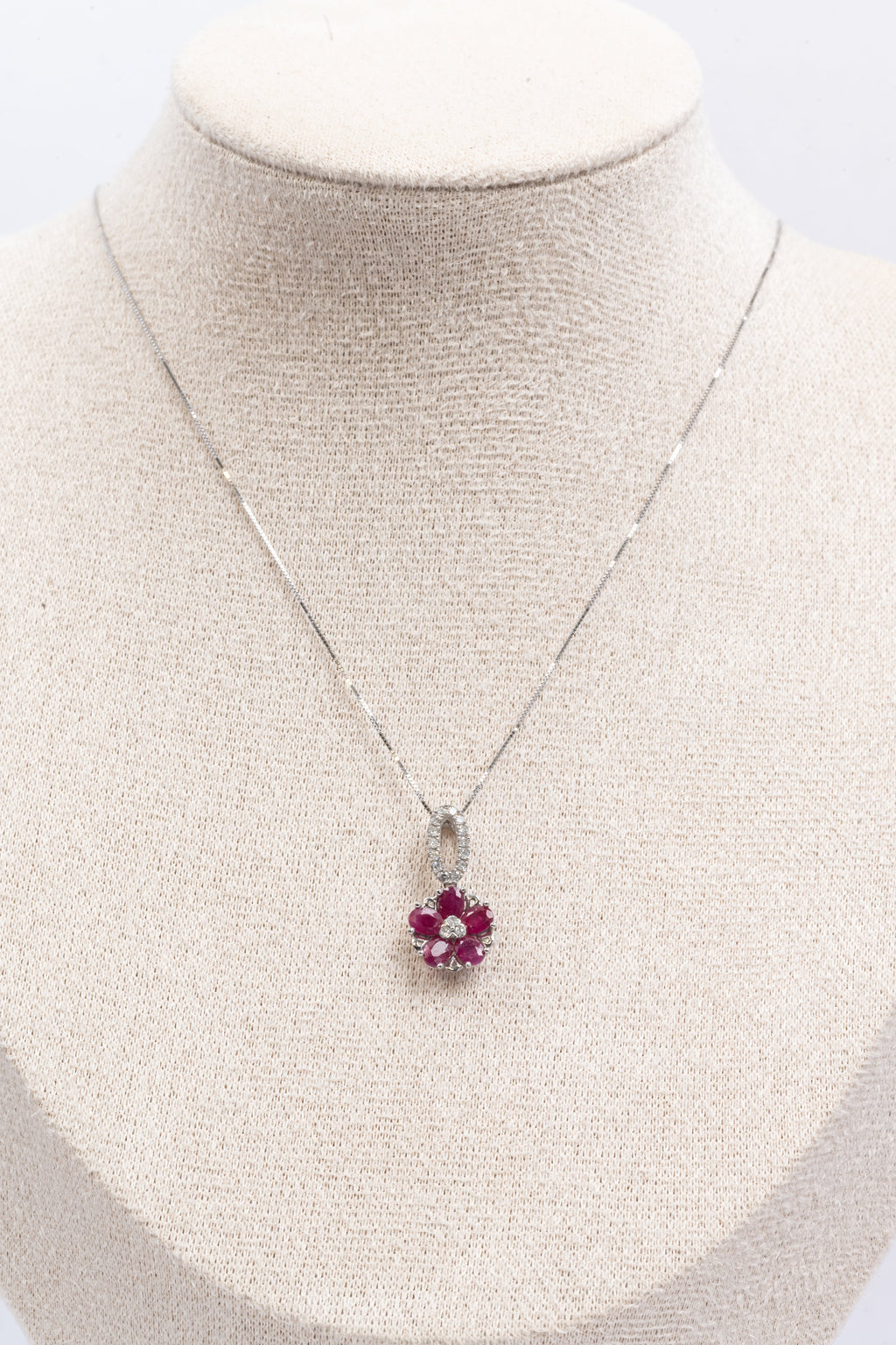 Ruby & Diamond Pendant