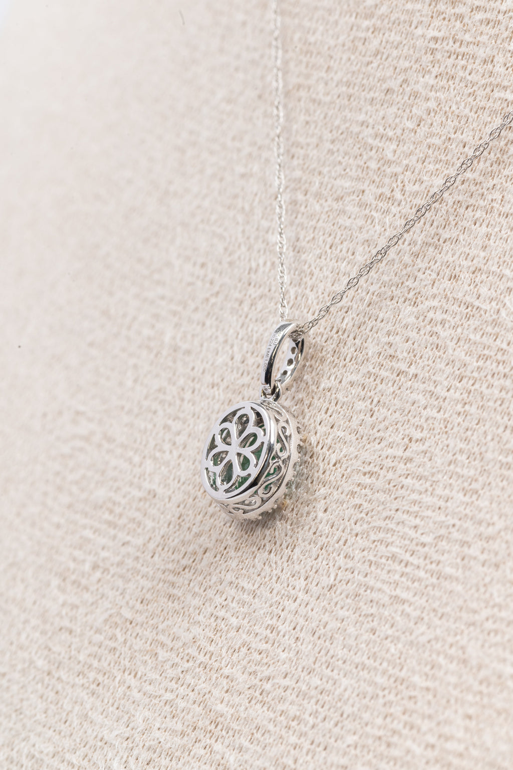 Emerald & Diamond Necklace
