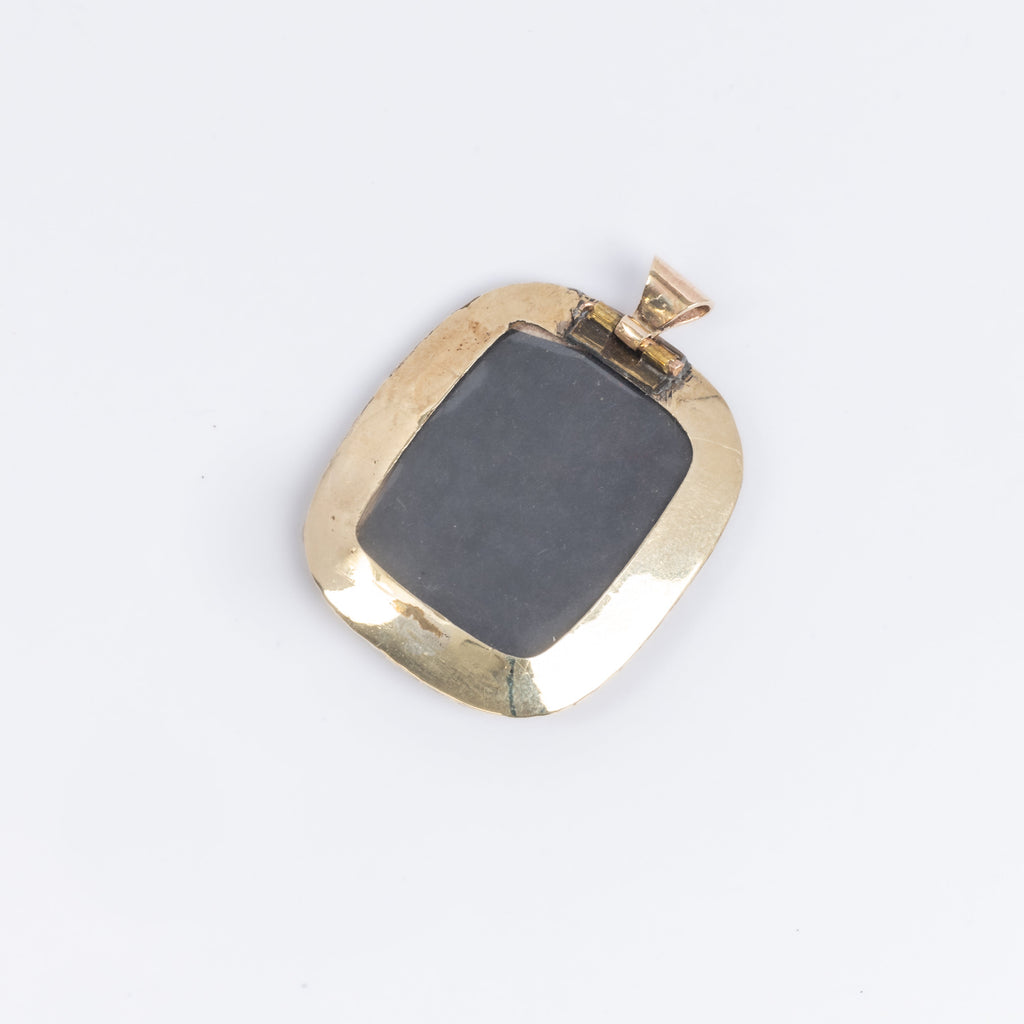 c1880 Mourning Pendant